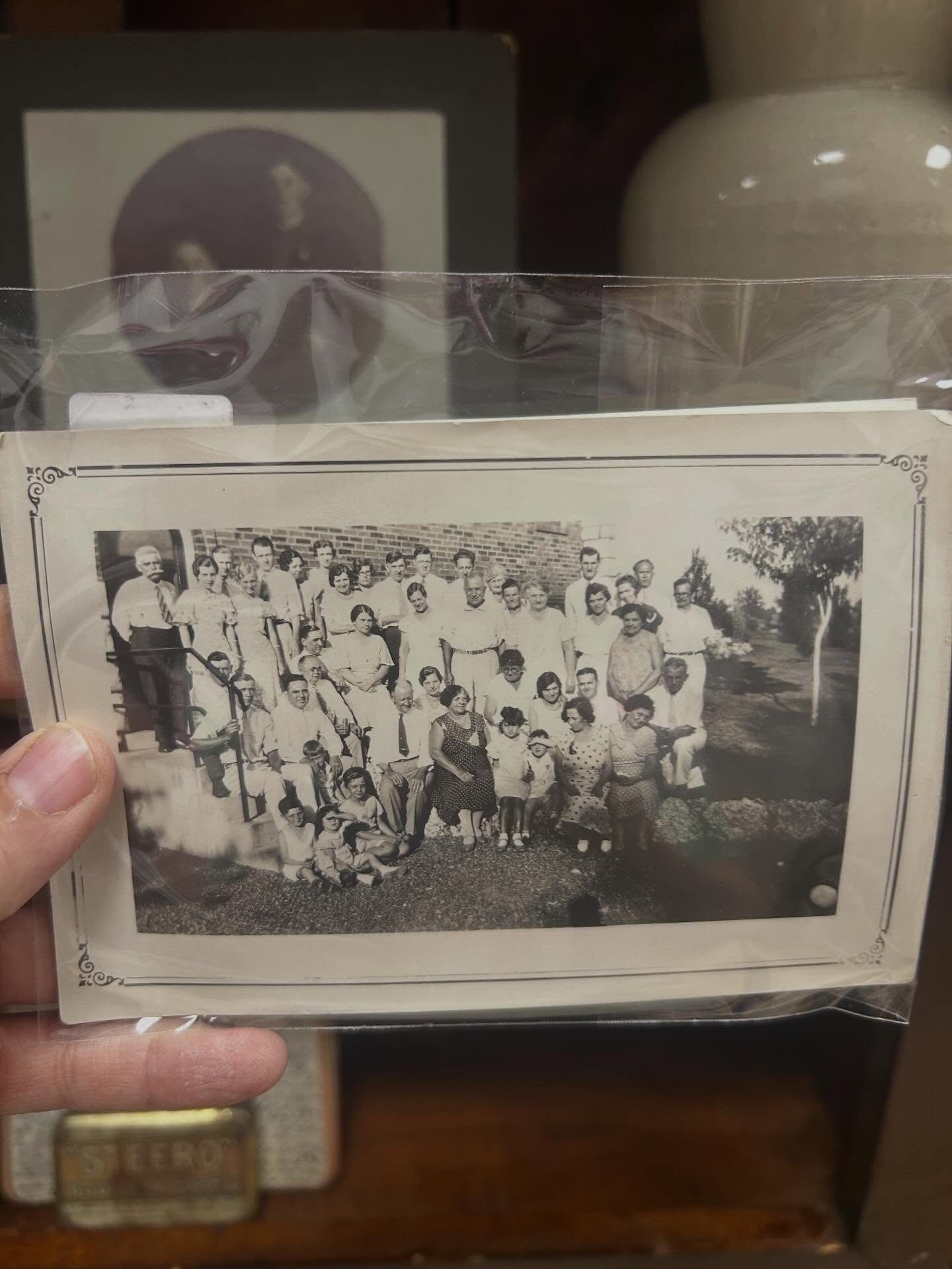 Vintage snapshots. Handwritten notes. Each one whispers secrets from the past. Timeless keepsakes. I'm drawn to the mysterious woman in this one. What's your guess - who is she?