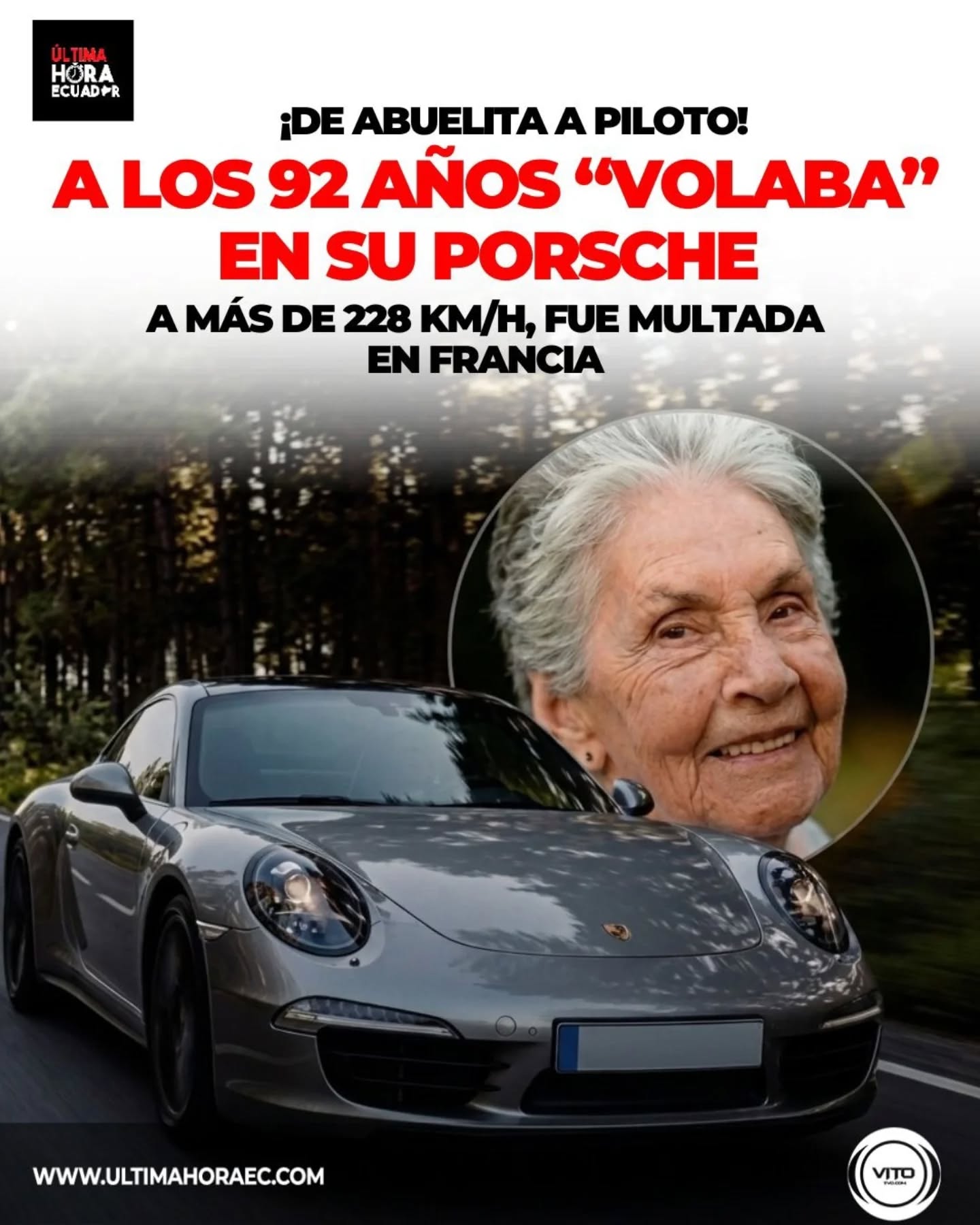 👵🏻💨 ¡INSÓLITO! Lo que parecía un tranquilo paseo terminó en...