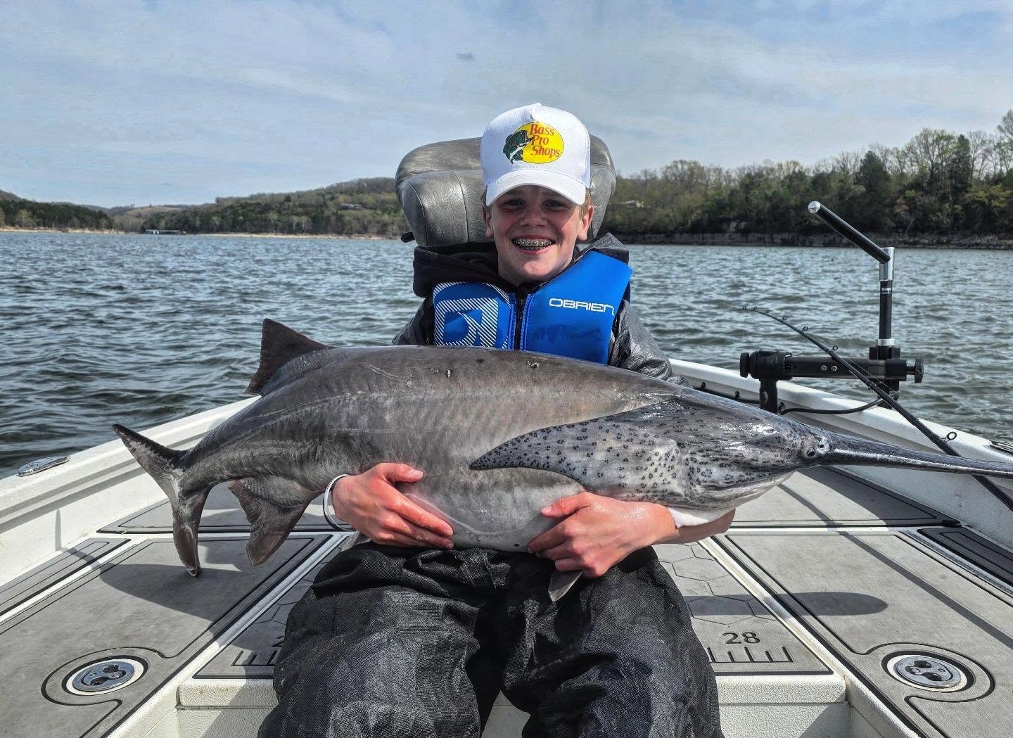 Another addict.
#spoonbill #paddlefish #tablerock #Frenzelsguideservice
#fishingbranson.com