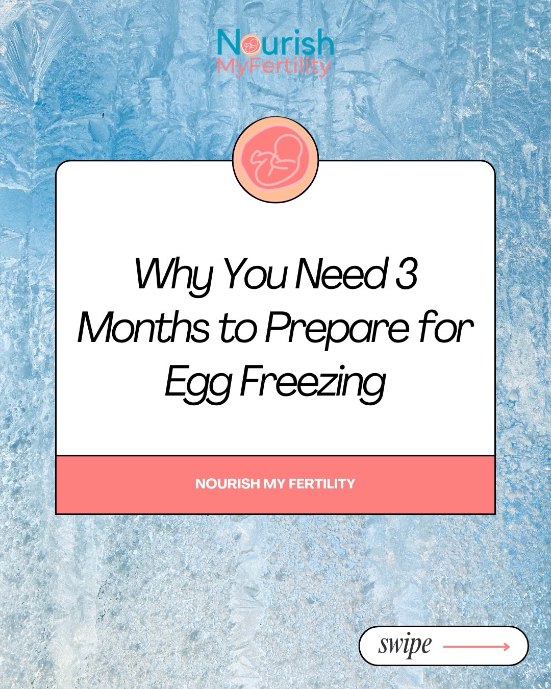 🧬 Why do you need 3 months to prepare your eggs for IVF or freezing?
Because egg quality isn’t fixed and you can influence it. 🙌
It takes about 90 days for an egg to fully mature before it’s retrieved.
This is your window of opportunity to nourish and protect your eggs through:
✔️ Targeted nutrition
✔️ Smart lifestyle choices
✔️ Reducing oxidative stress from things like smoking, poor diet, toxins, and even high stress
Eggs are living cells and like all cells, they’re vulnerable to oxidative damage during development. But with the right preparation, you can:
✨ Support egg quality
✨ Improve future fertility outcomes
✨ Feel more confident heading into IVF or egg freezing
Preparation isn’t just a “nice to have” - it’s a powerful part of your fertility journey.
📩 DM me if you want a personalised plan to get started.
🔖 Save this post if you’re thinking about IVF or egg freezing in the future.
#EggFreezing #IVFPrep #EggQuality #FertilityNutrition #FertilitySupport