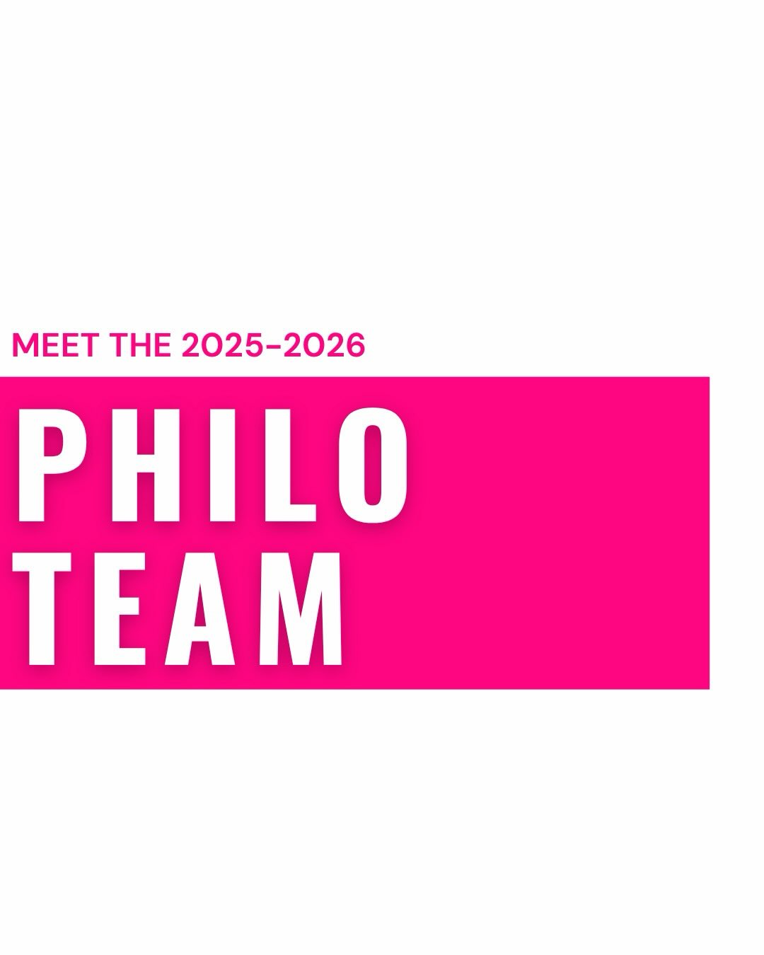 Next up on our committee spotlight 🥁 Meet the philanthropy committee!!