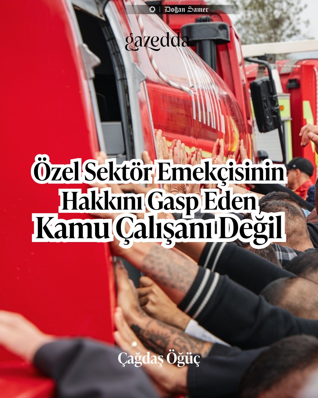 ✍️ Çağdaş Öğüç yazdı:
👉🏻Özellikle sosyal medyada, özel sektör emekçisinin öfkesinin kamu çalışanına yöneldiğini gözlemlemekteyim. Böyle anlarda tartışmanın yönü belirleyicidir. Doğru yere bakarsanız çözüm üretir, yanlış yere bakarsanız öfkenizi boşa harcarsınız. Ben bu öfkenin yanlış adrese yönlendirildiğini düşünüyorum.
Daha açık ifade edeyim: Bu öfke bilinçli olarak yanlış adrese yönlendiriliyor. Özel sektör emekçisinin haklarını gasp eden, kamu çalışanları değildir. Aradığınız hırsız, emeğin karşılığını vermeyen sermaye ve buna göz yuman siyasi iradedir.
👆Yazının tamamını profildeki linkten okuyabilirsiniz
#özelsektör #kamuçalışanı #grev ✍️ Çağdaş Öğüç yazdı:
👉🏻Özellikle sosyal medyada, özel sektör emekçisinin öfkesinin kamu çalışanına yöneldiğini gözlemlemekteyim. Böyle anlarda tartışmanın yönü belirleyicidir. Doğru yere bakarsanız çözüm üretir, yanlış yere bakarsanız öfkenizi boşa harcarsınız. Ben bu öfkenin yanlış adrese yönlendirildiğini düşünüyorum.
Daha açık ifade edeyim: Bu öfke bilinçli olarak yanlış adrese yönlendiriliyor. Özel sektör emekçisinin haklarını gasp eden, kamu çalışanları değildir. Aradığınız hırsız, emeğin karşılığını vermeyen sermaye ve buna göz yuman siyasi iradedir.
👆Yazının tamamını profildeki linkten okuyabilirsiniz
#özelsektör #kamuçalışanı #grev