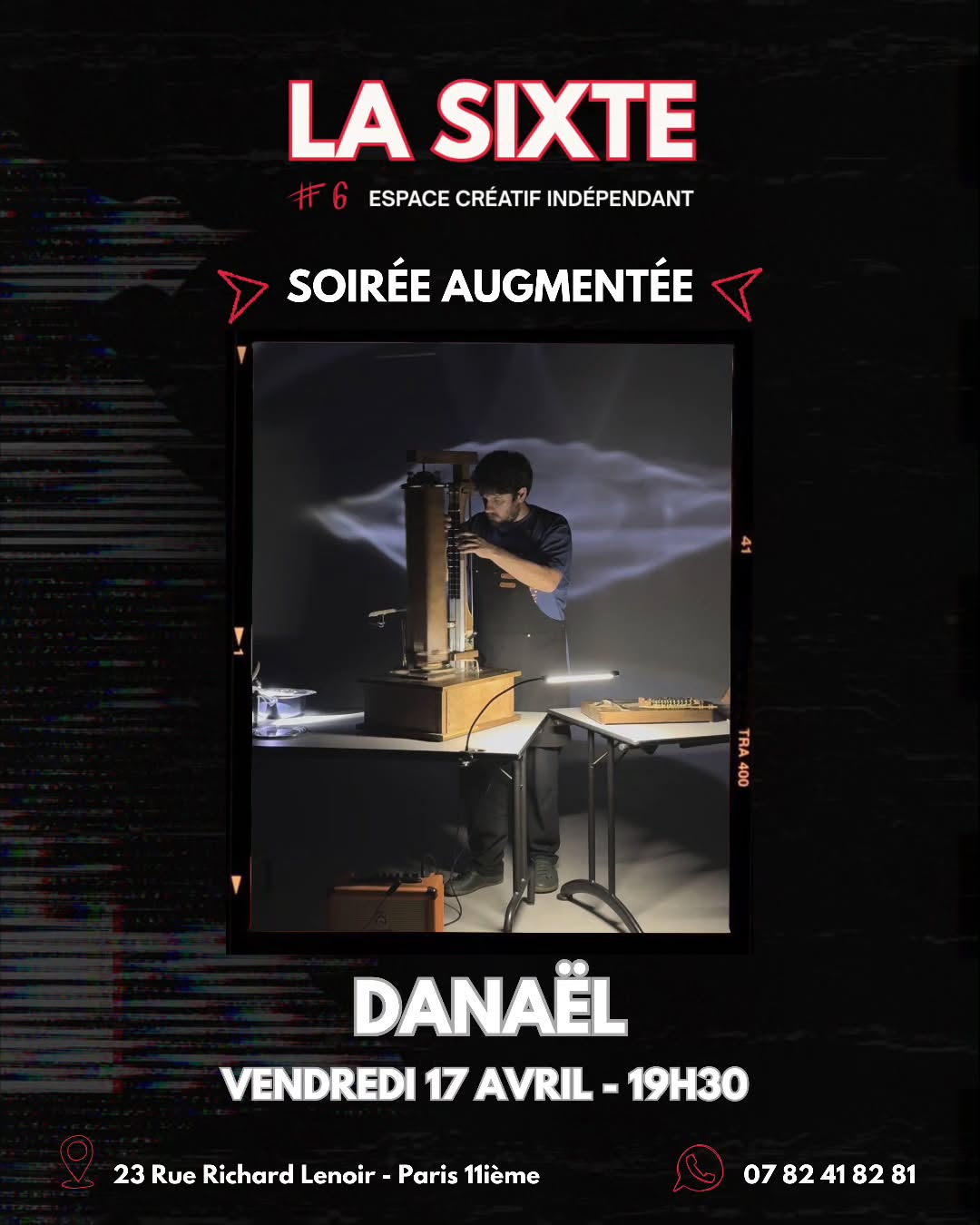 Nous avons tellement hâte de recevoir @danael3d 💥
Prenez vos billets rapidement, il n'y a que 18 places !