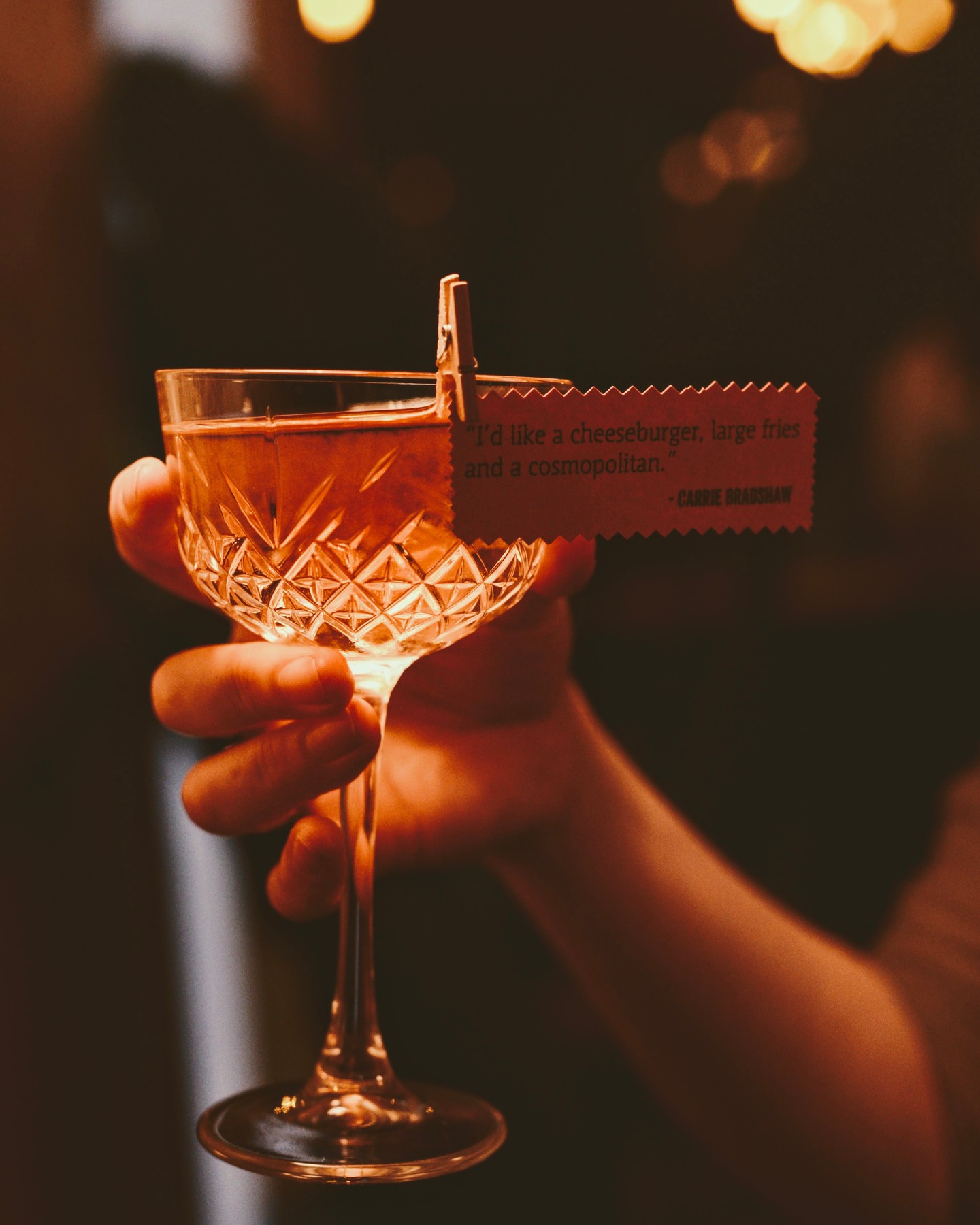 A Cosmo in hand and suddenly your evening feels like a movie.🍸
#Cosmopolitan #CarrieWouldApprove #SipsInTheCity