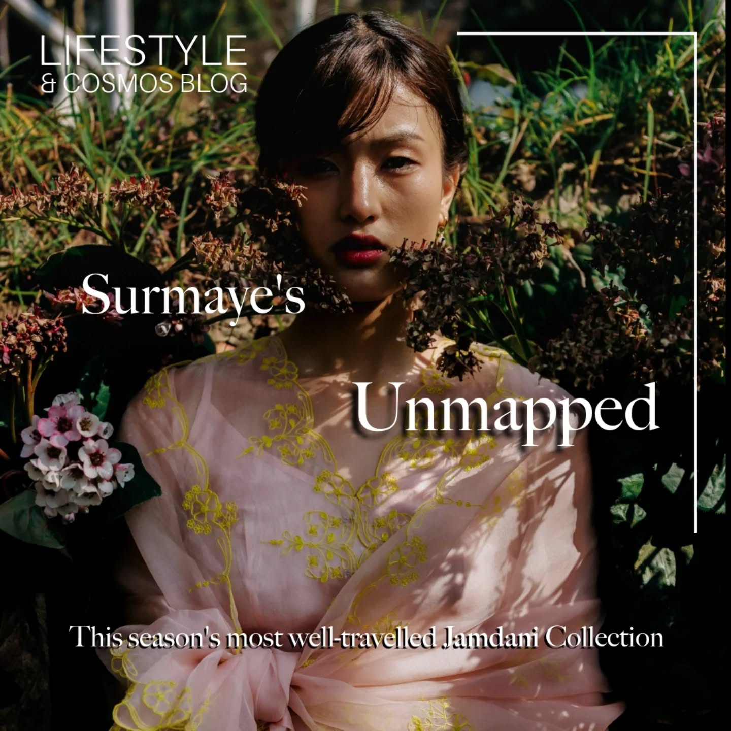 #springsummer2026
If you have been paying attention to the more subtle artistry of Indian fashion, Surmaye (@surmaye_ ) is a name you already know.
This Mumbai-based label has spent years building a genuine, sustained relationship with Jamdani weavers in Nadia, West Bengal, producing textiles of extraordinary refinement — silk Jamdanis where the motifs seem to hover within the weave rather than sit on top of it.
Taking you to the misty and mysterious Sikkim through its silhouettes and hues, Unmapped is now available on Surmaye website and through select stores and showcases.
Read more on Lifestyle and Cosmos Blog by Sustainaverse.
#jamdanicollection #consciouscouture #slowfashionindia