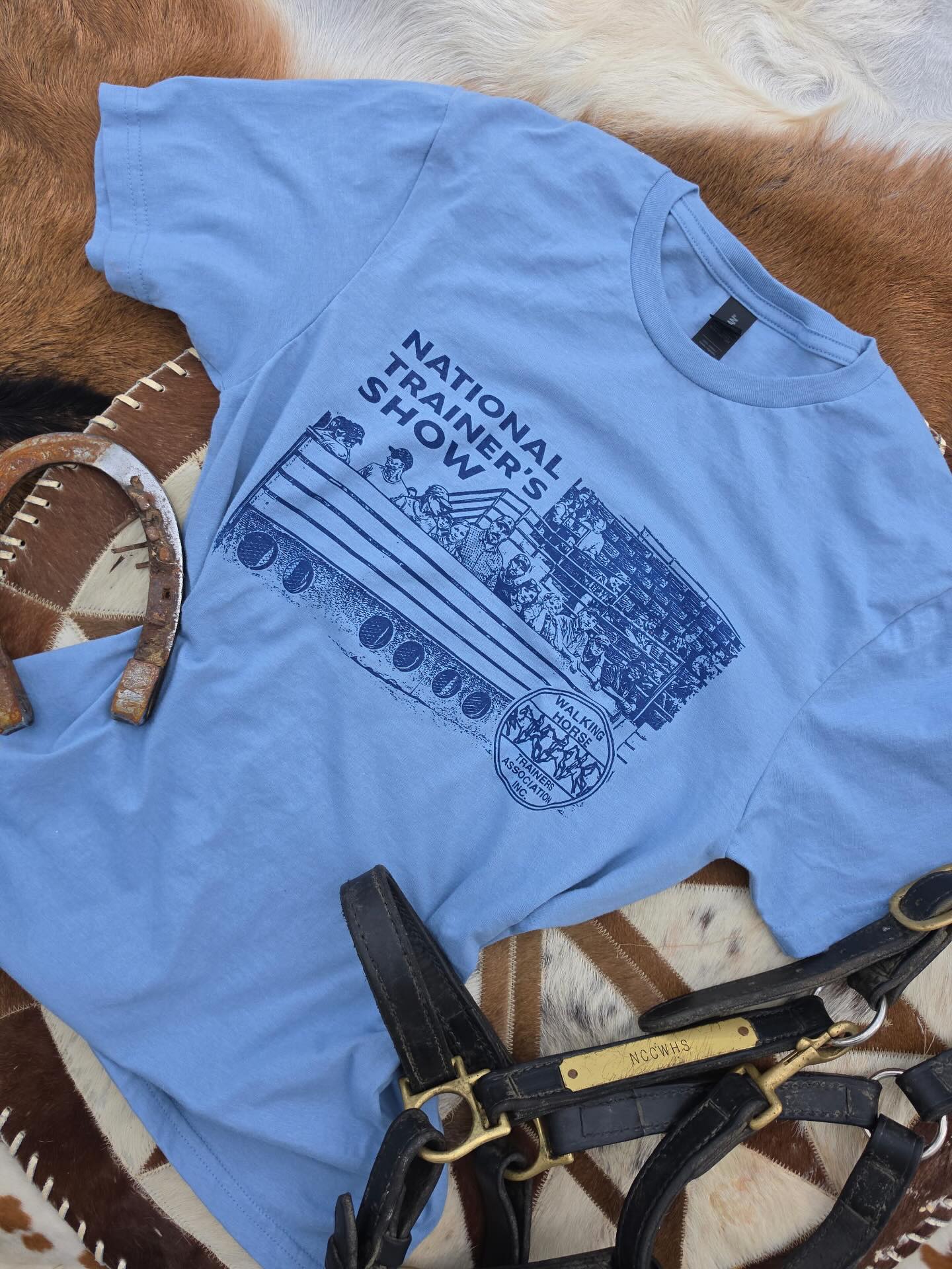 Miss your opportunity at the Trainers Show? You’re in luck! We still have a few of these Nostalgia Tees left. $20 plus shipping OR pick yours up at Walking in the Smokies. Message us if you’re interested!