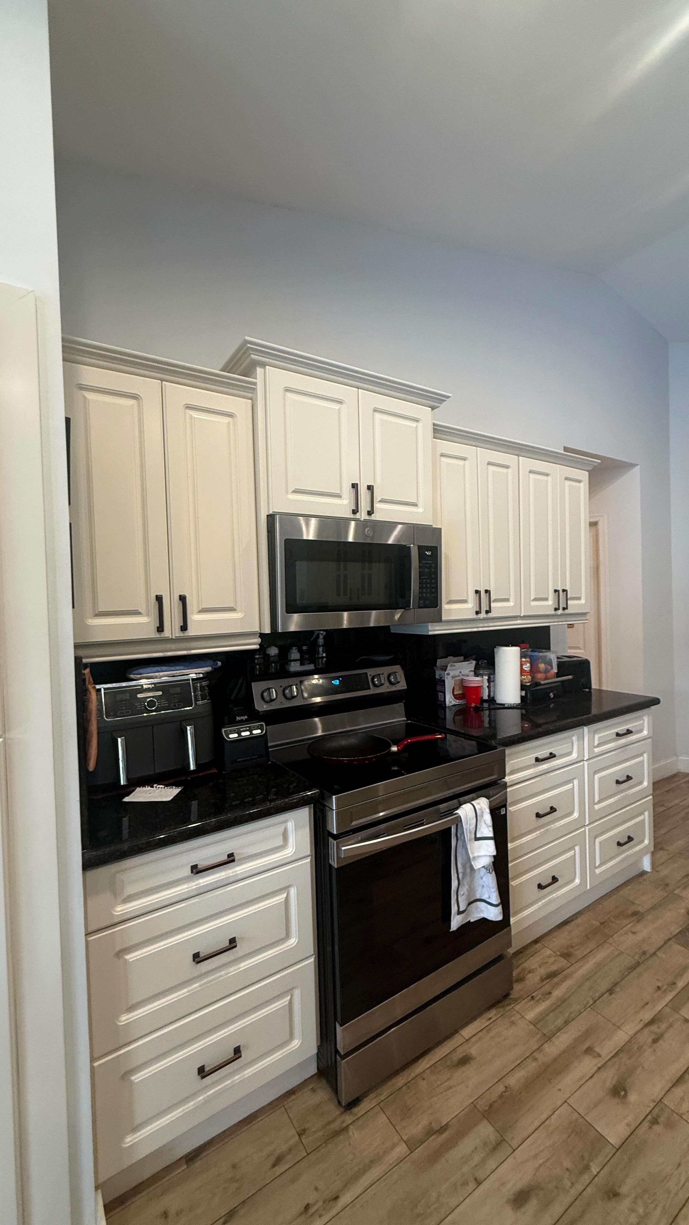 From peeling thermofoil to a smooth, durable finish ✨
If your cabinets are starting to peel, bubble, or look outdated, you don’t need a full replacement. We transform worn thermofoil surfaces into a long-lasting, factory-quality finish that completely upgrades your space.
✔️ Proper prep & adhesion
✔️ Professional spray application
✔️ Durable coatings built to last
Same cabinets. Completely new life.
Ready to upgrade your kitchen without the hassle of a full remodel? Send us a message 📩
#CabinetRefinishing #ThermofoilRepair #KitchenUpgrade #BeforeAndAfter #SouthFloridaHomes