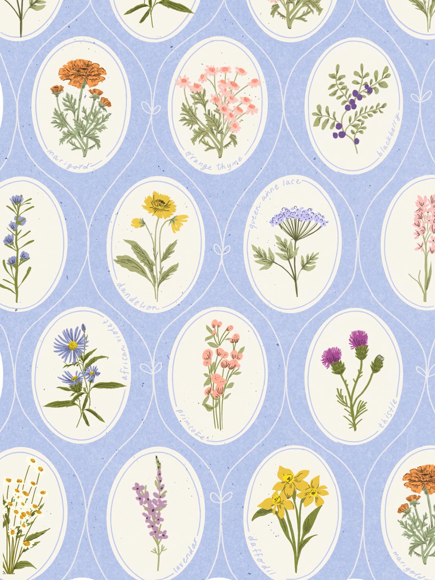 Lots of exciting, new projects on the horizon, but I keep getting distracted drawing springtime patterns.
#theydrawandgarden #illustratorforhire #gardenlove #patterndesign #floraldesign
repeat patterns - floral illustration - illustration - vintage - procreate - art licensing - wallpaper patterns - greeting cards - Illustrator - book illustration