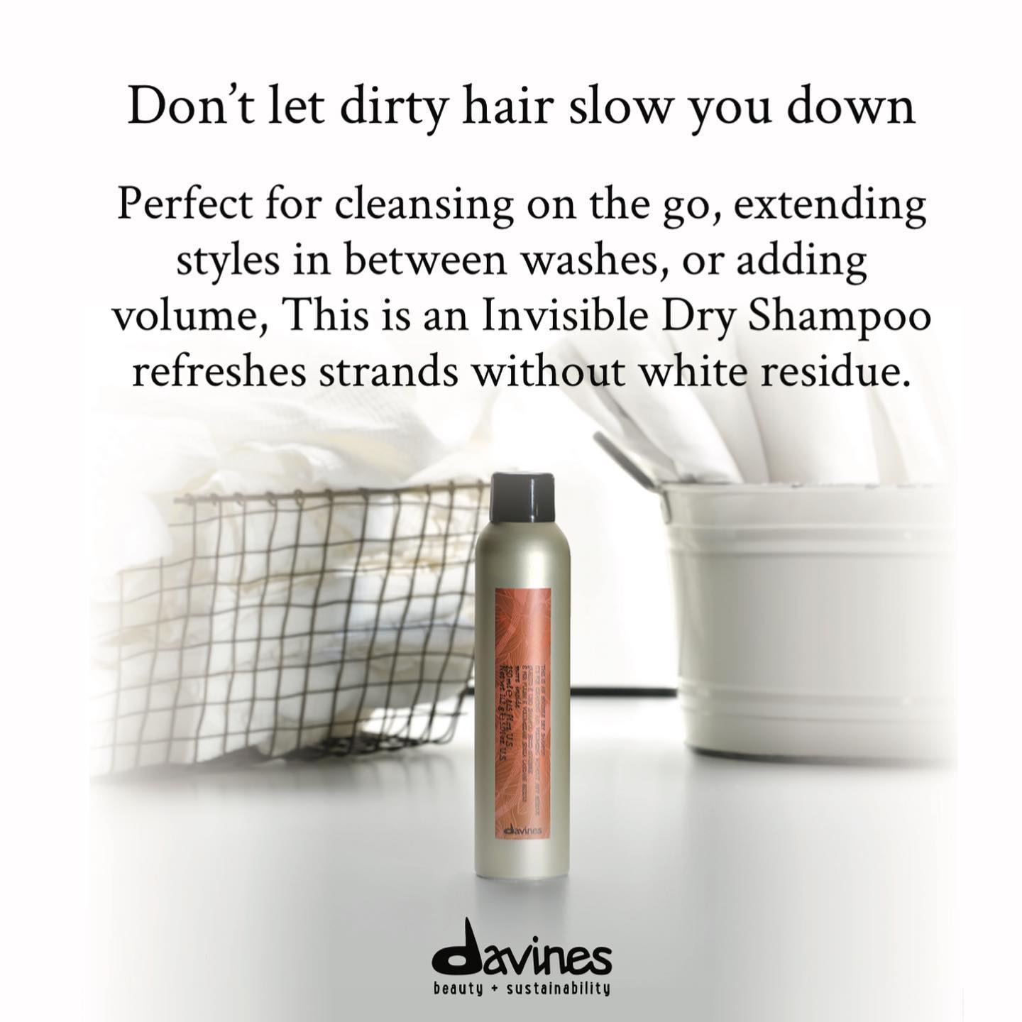 Your new favorite product in stock now!
.
.
.
#dryshampoo #davinessalon #billingsbeauty #billingshairsalon
.
.
.