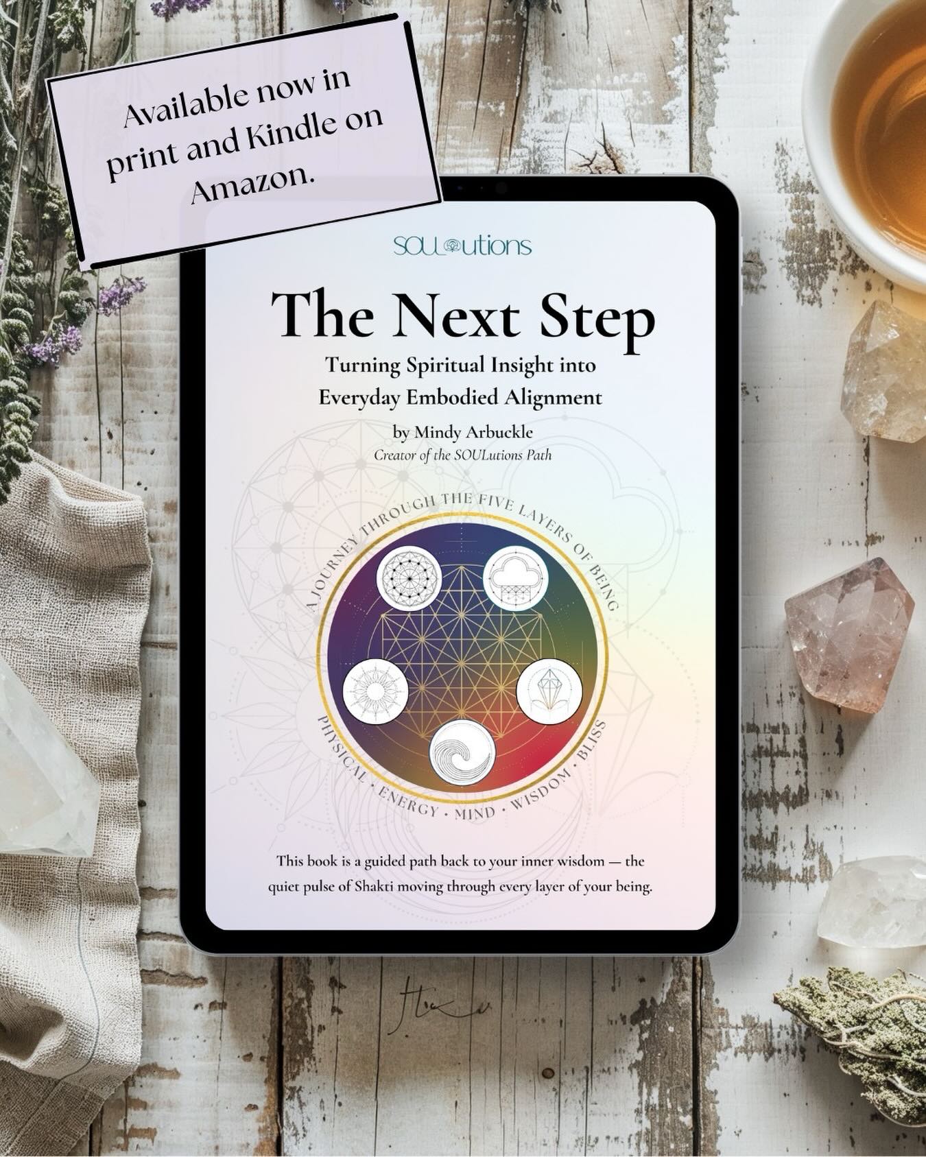 This is the journey at the heart of The Next Step.
A path of returning to yourself through the layers of body, energy, mind, wisdom, and bliss โ not as abstract philosophy, and as a lived experience.
This book is for the person who knows there is a deeper way to live.
A more aligned way.
A more embodied way.
If youโre ready to bring your spiritual insight into everyday life, The Next Step was written for you.
โจ Available now in print and Kindle.
#TheNextStepBook #EmbodiedAlignment #SpiritualInsight #FiveKoshas #YogaWisdom