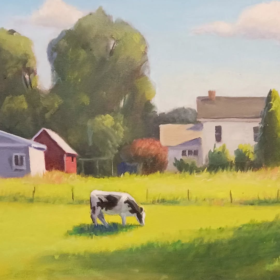 Feel the sunshine in these beautiful original paintings by Brandt Maclean ☀️