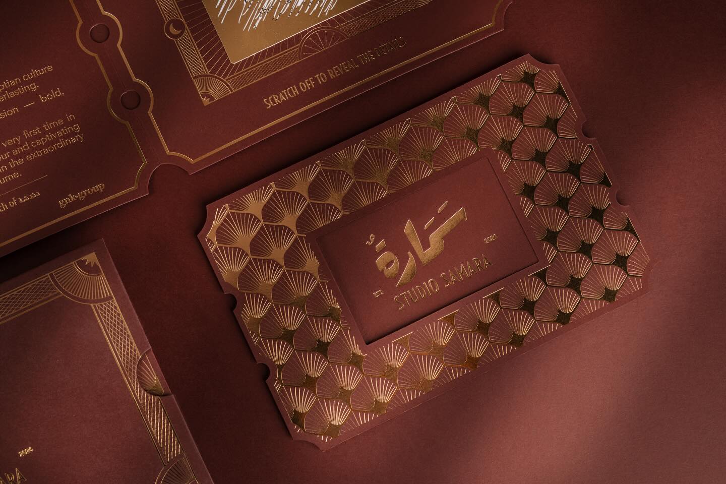 An invitation worthy of the night it unveils.
A meticulously produced invitation for @studio.samara.eg at Cinema Radio by @al_ismaelia —reviving the elegance. , artistry, and allure of Cairo’s golden nights.
.
Design : @gnk.group
Production : @whiteyard.co
Photography: @minaashraf_photography