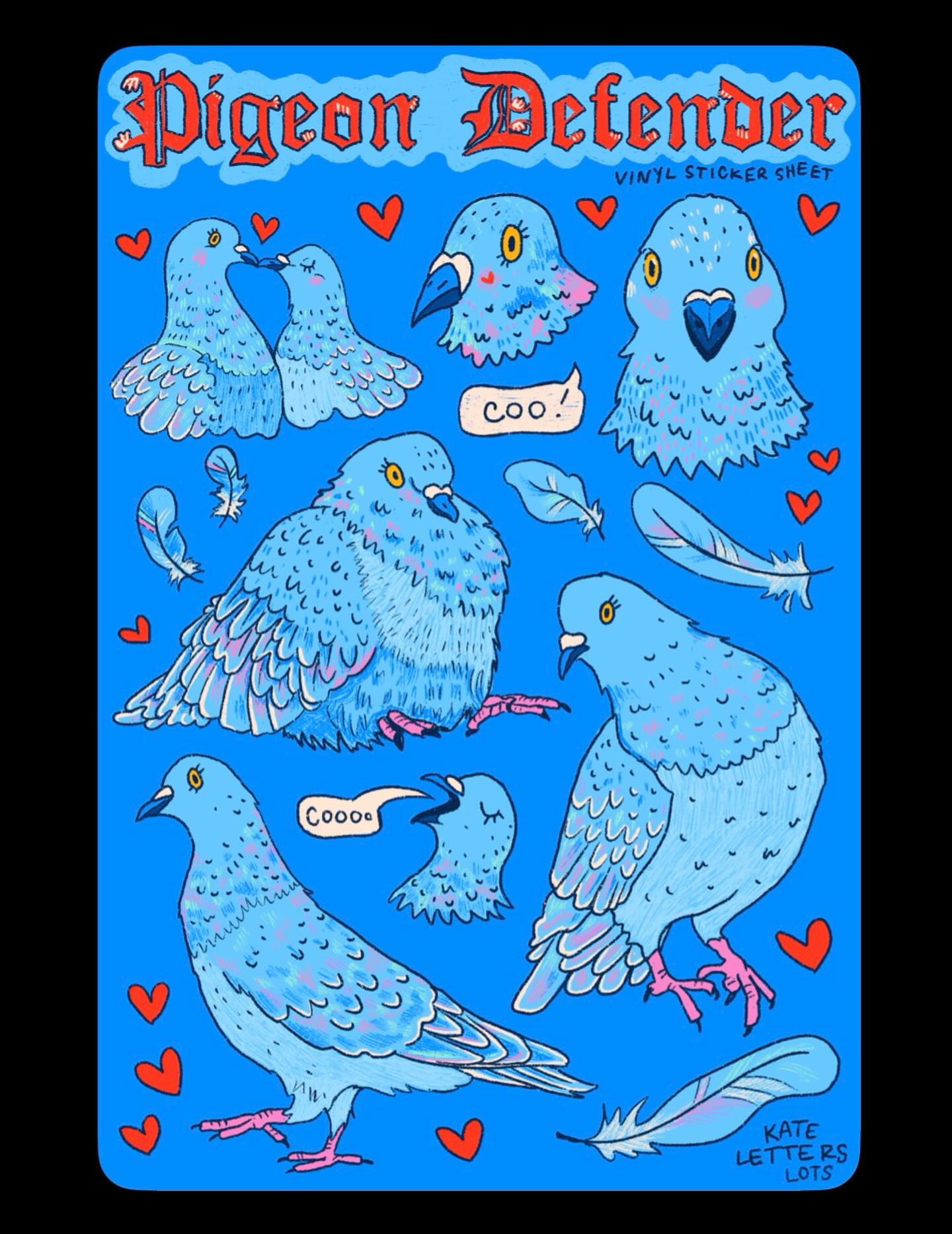 New sticker sheet coming soon 🐦
#pigeon #pigeonlovers❤️ #pigeondefender #vinylstickersheet