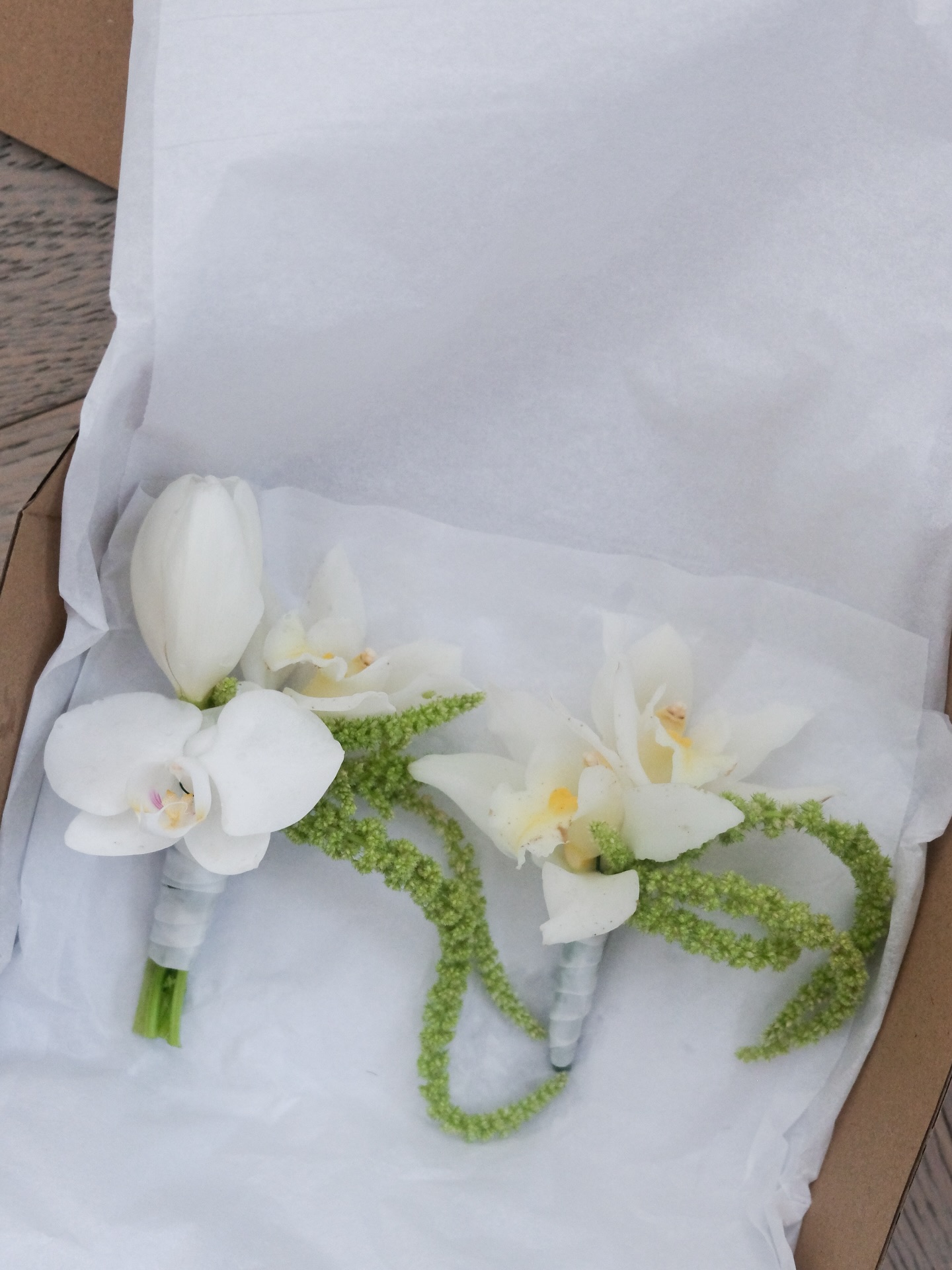 : flowers for him 🤍