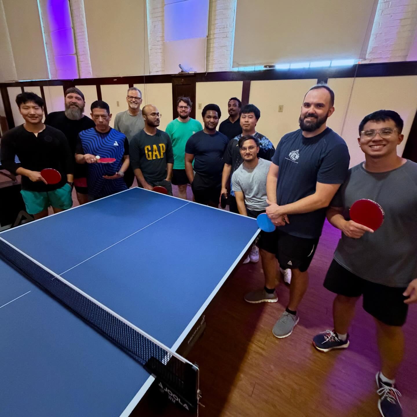 Last nights league ended with group winners Sumin & Zane playing in the final. Zane was the victor 🏆 Thanks everyone for a great week and we’ll be doing something special for next week’s league night! 🔥 Stay Tuned! #javapong #tabletennis #fortworth #joola #pingpong