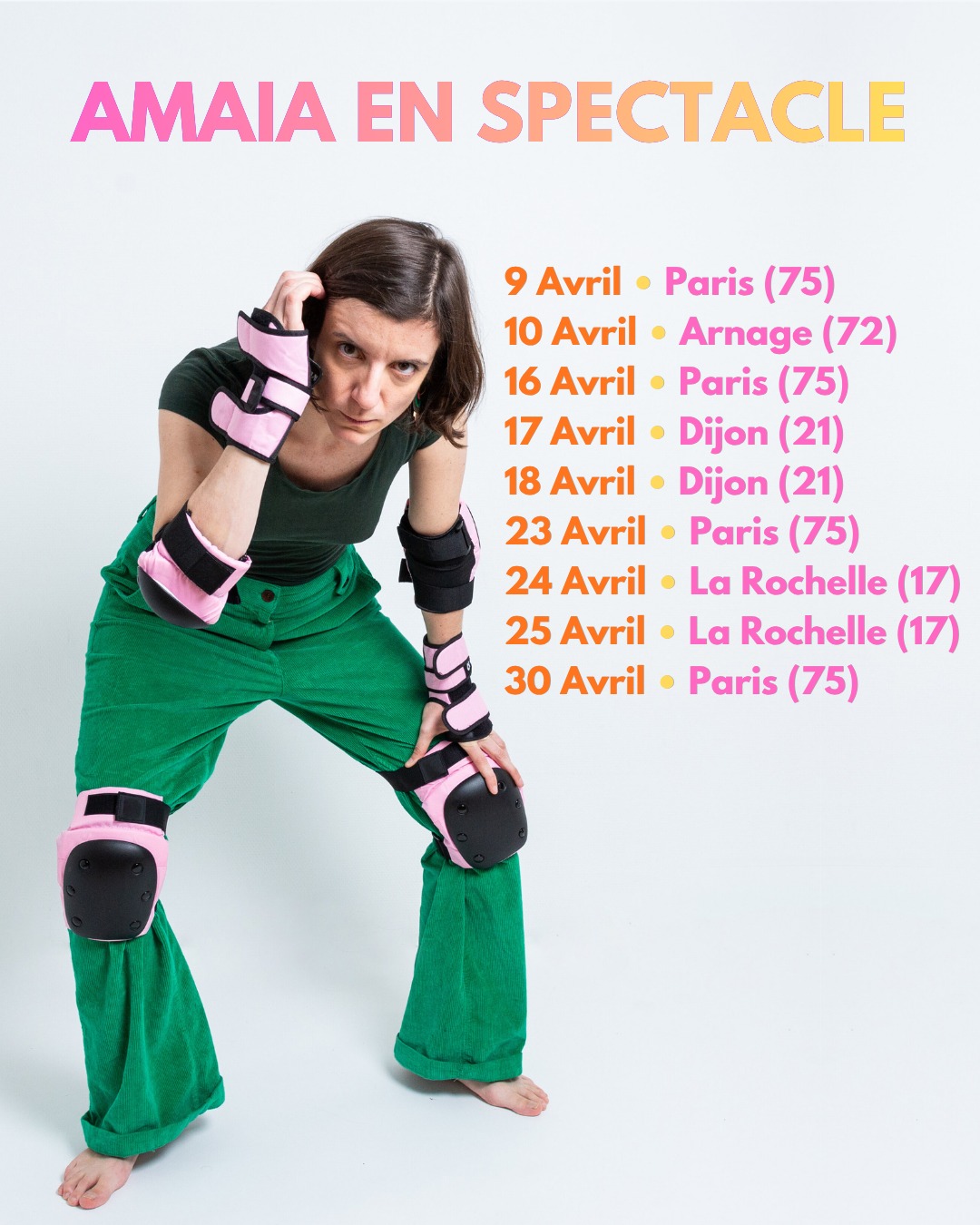 C'est ce qu'on appelle un mois d'avril chargé.
Toutes les infos dans ma bio
#spectacle #humour
Photo : @c_or_lie_photographe