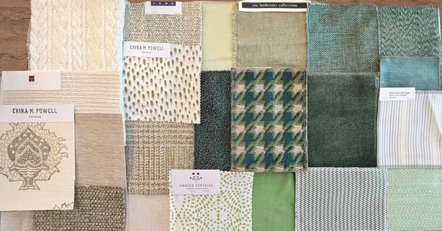 Soft greens, warm neutrals, and texture on texture… keeping things layered without feeling busy.
Save for your next project.
Featuring:
@gretchenbellingerinc
@greigetextiles
@hyland_collections
@erikampowelltextiles
@hyland_collections @mrchristopherhyland @theo_decor_canada
@savelfabrics
@yomatextiles