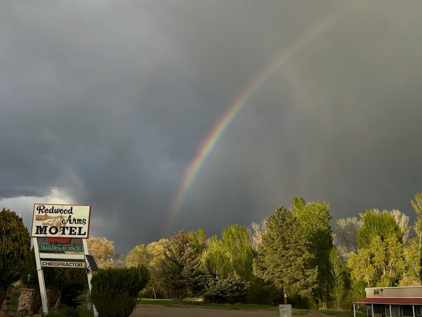 Rainbows over Paonia.