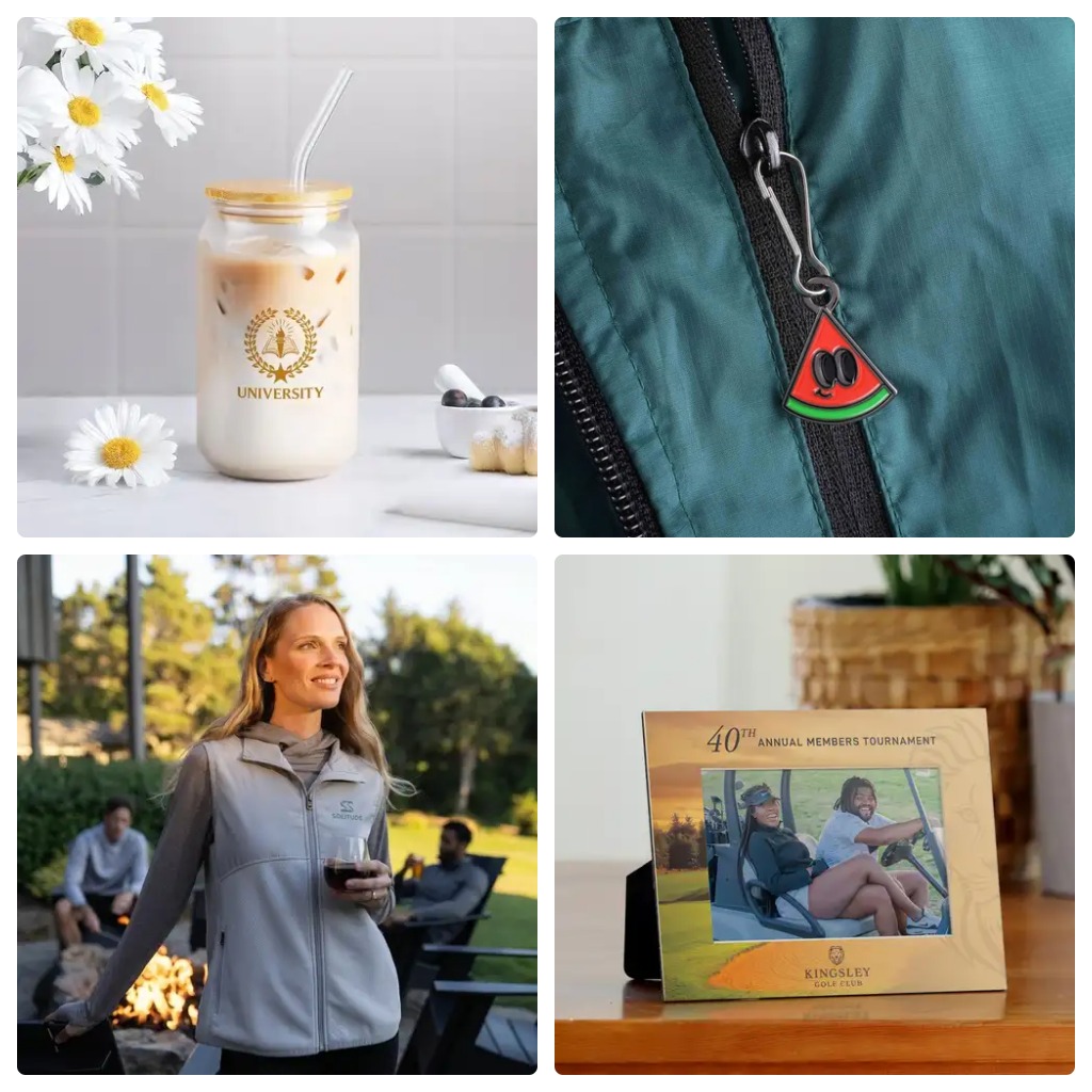 Empower your brand and make a lasting impression. Our custom marketing programs are targeted and memorable. #tumblers #zipperpulls #vests #photoframes