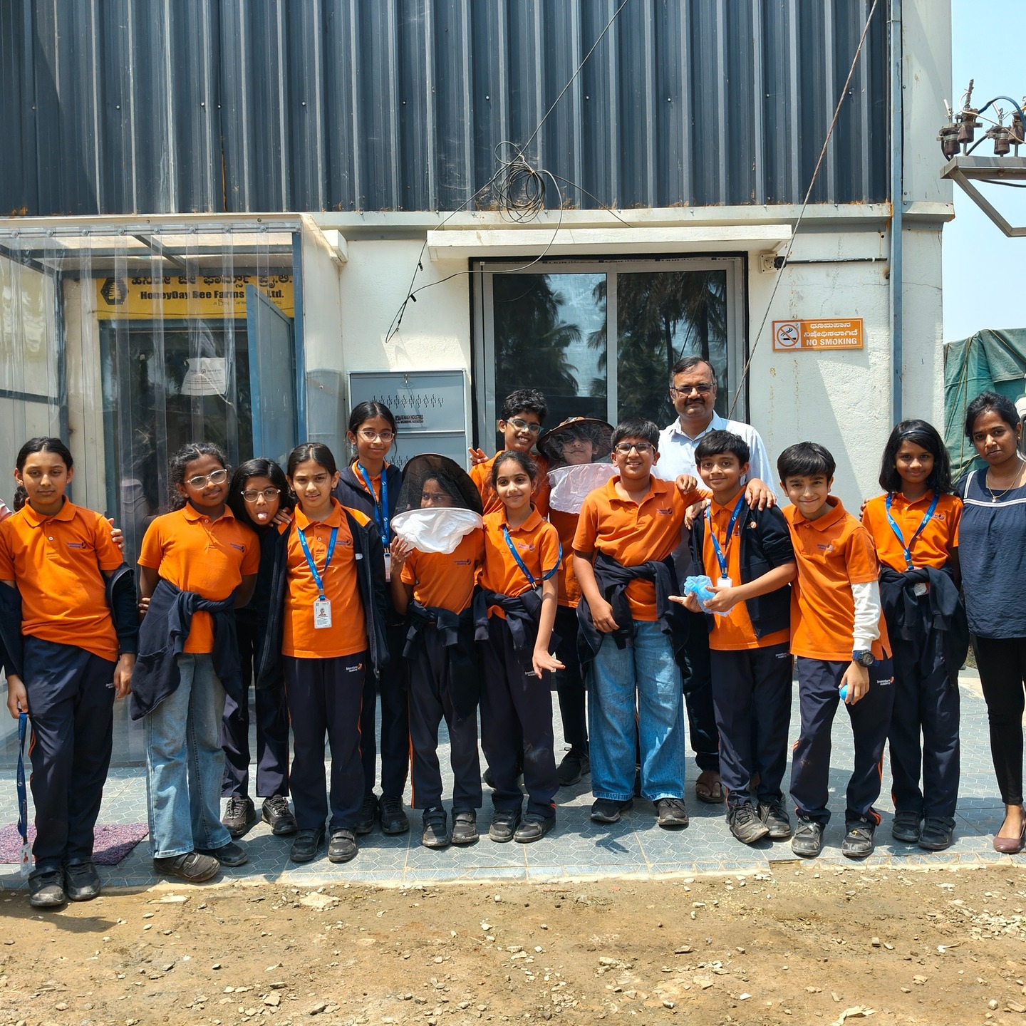 Bee Farm Visit by Inventure Academy
It was a wonderful experience hosting the students of Inventure Academy at the bee farm. The young learners showed great curiosity and enthusiasm as they interacted with the beekeepers and learned about the world of bees and honey-making.
Their questions and keen interest in understanding the importance of bees in our ecosystem made the session truly engaging.
Moments like these reinforce the value of hands-on learning and connecting children with nature.
Thank you, Inventure Academy, for this meaningful visit.
#BeeFarmVisit #InventureAcademy #Beekeeping #NatureEducation #HandsOnLearning #SaveTheBees
#Honeydaybeefarms
