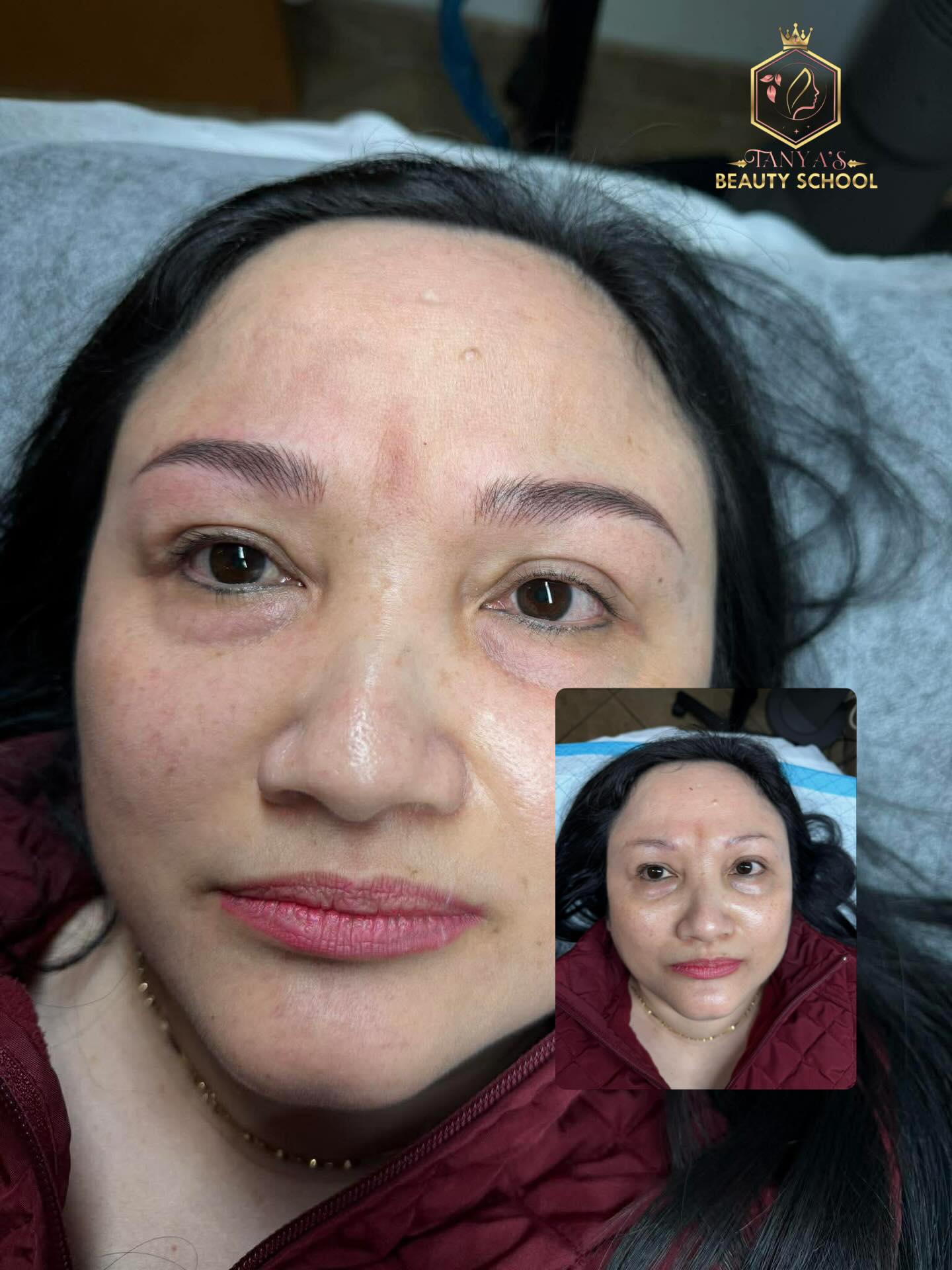 You don’t need makeup to look youthful—sometimes, all it takes is the perfect eyebrow shape tailored to your face. The right brows can instantly lift, define, and enhance your natural beauty, bringing out a fresh, youthful glow. Why wait to look and feel your best? Message me for appointment. #cosmetictattotraining #pmuschool #training #oregongoals #ombrepowderbrows pmuartist practice ombrebrow pmuworld permablend perminentbrows browsoftiktok microbladingbrows microbladedbrows hairstroke nanobrows perminentmakeup browdaddy oregonbrows
