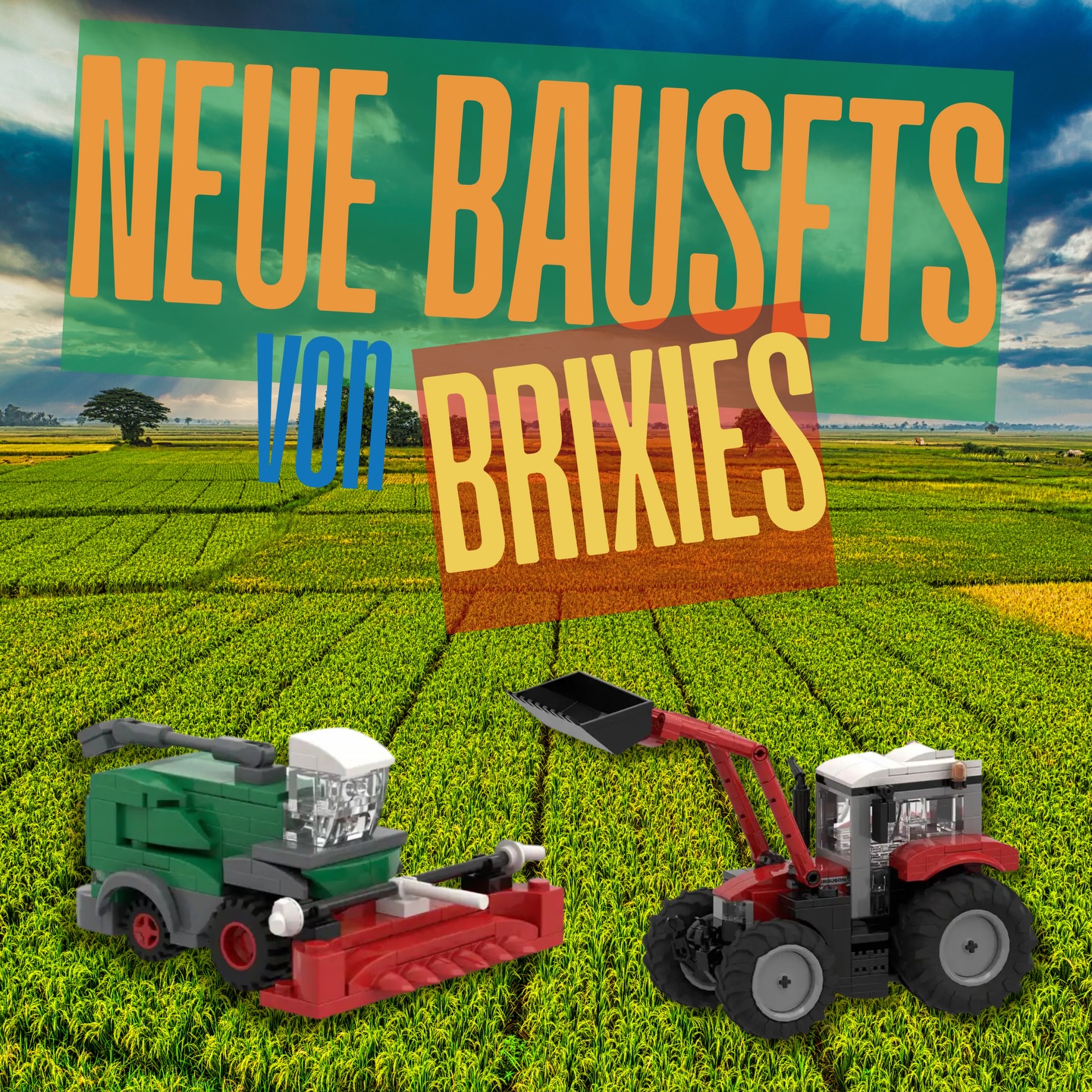 Bau dir deinen Landmaschinenpark 👨🌾- Neue Modelle sind eingetroffen🤩🌾
#freypapeterie #brixies