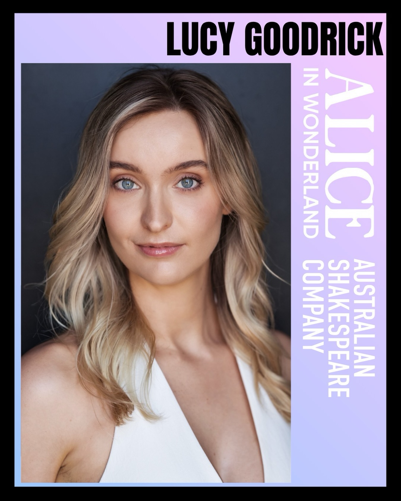🚨CASTING ANNOUNCEMENT🚨
We are very excited to announce that Lucy Goodrick will be joining @shakespeareaust as The Duchess in their production of Alice in Wonderland! 🤍🐇
@lucy.goodrick congratulations, we are thrilled for you ⭐️👏
#patrickmanagement #pmtalent
#performer #australianshakespearecompany #aliceinwonderland