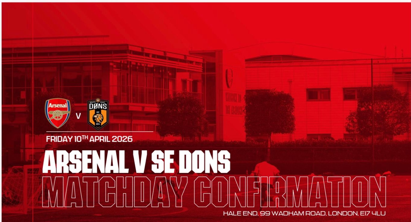 🚨 DONS FD TAKE ON THE GUNNERS 🚨
Our U11s will be facing Arsenal Academy tomorrow !!!
#creatingpathways for our young performers ready to #Dominate !!
Good luck to all our boys playing
#dontcompetedominate #dons #anything