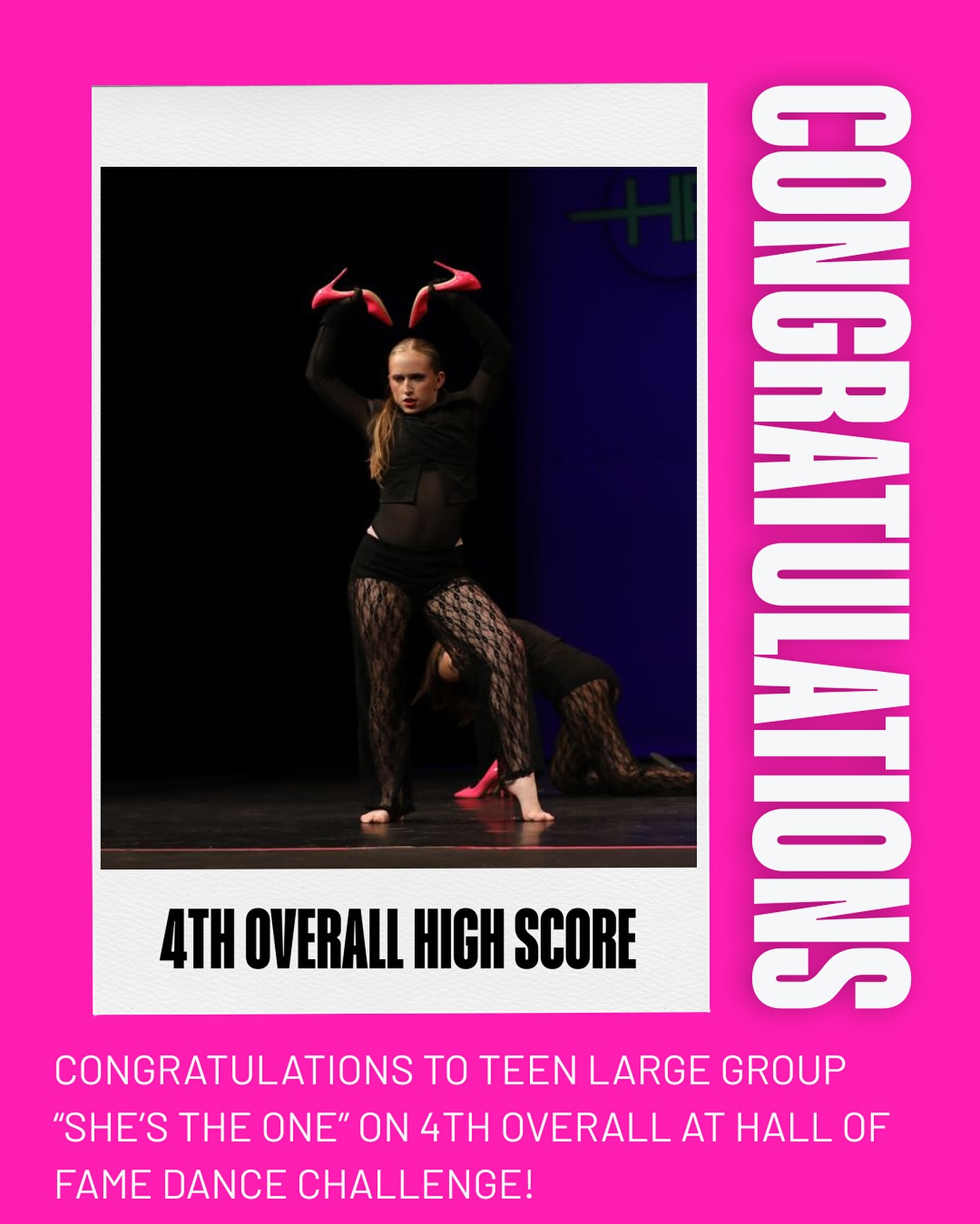 Congratulations She’s the One 👠✨