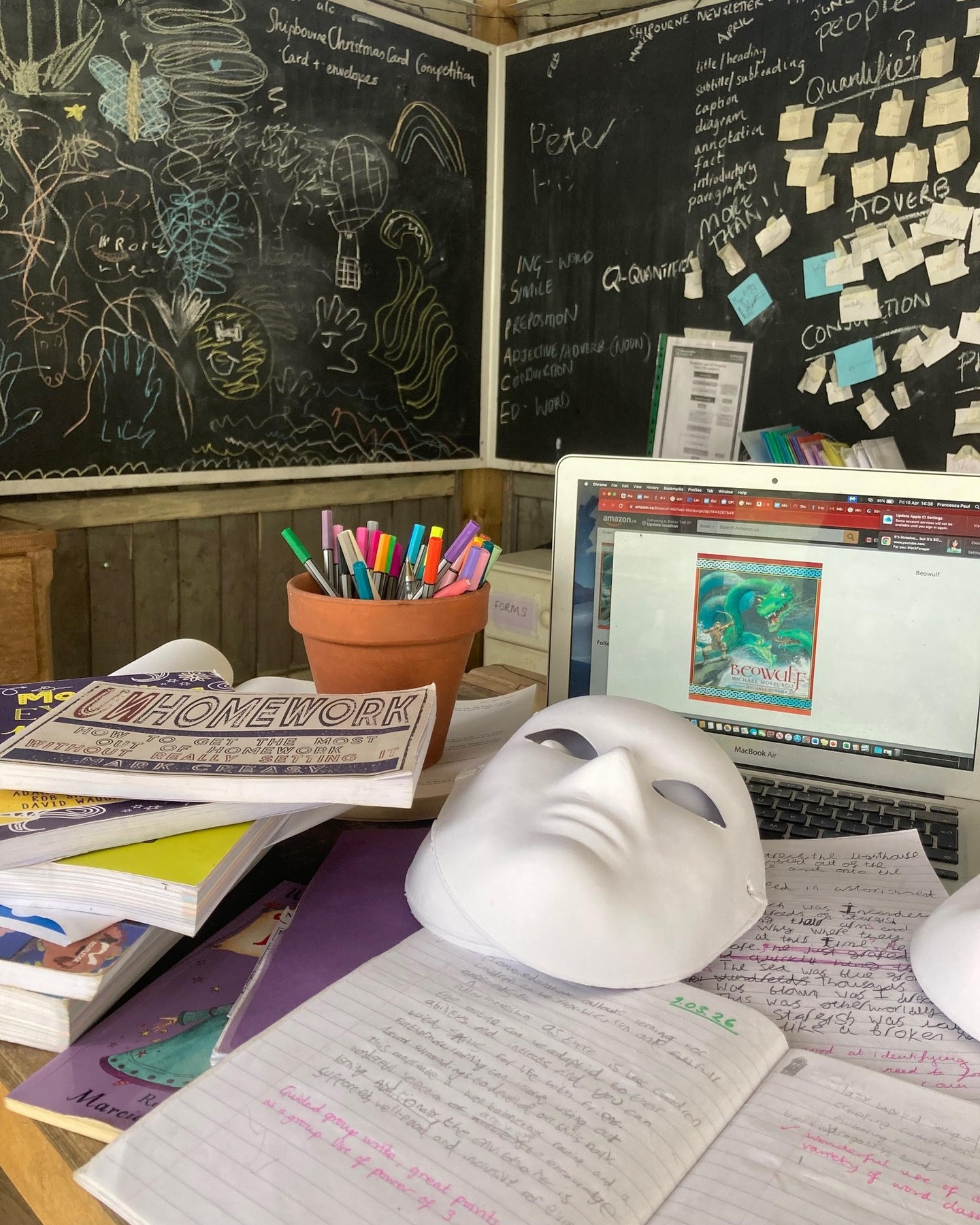 Lots of parents ask whether we follow the National Curriculum.
The answer is yes… and no.
Our families still want to keep doors open, working towards qualifications like GCSEs. The National Curriculum gives us the framework to do that.
But what is so wonderful about our provision is we have the freedom to be selective. We take the best bits - the parts that truly support understanding - and we question the rest. If something doesn’t serve our children, we don’t include it.
Being open just two days a week means we’re incredibly intentional. We focus on the foundations: strong, secure knowledge in English and maths, taught with real subject expertise.
Creativity sits right at the heart of everything we do. High expectations and academic rigour don’t disappear - they’re strengthened by it.
We’re especially excited for our upcoming novel-based unit on Beowulf…
Think drama, costume design and bringing oral storytelling back to life around our bonfire 🔥
This is when planning becomes a joy ✨