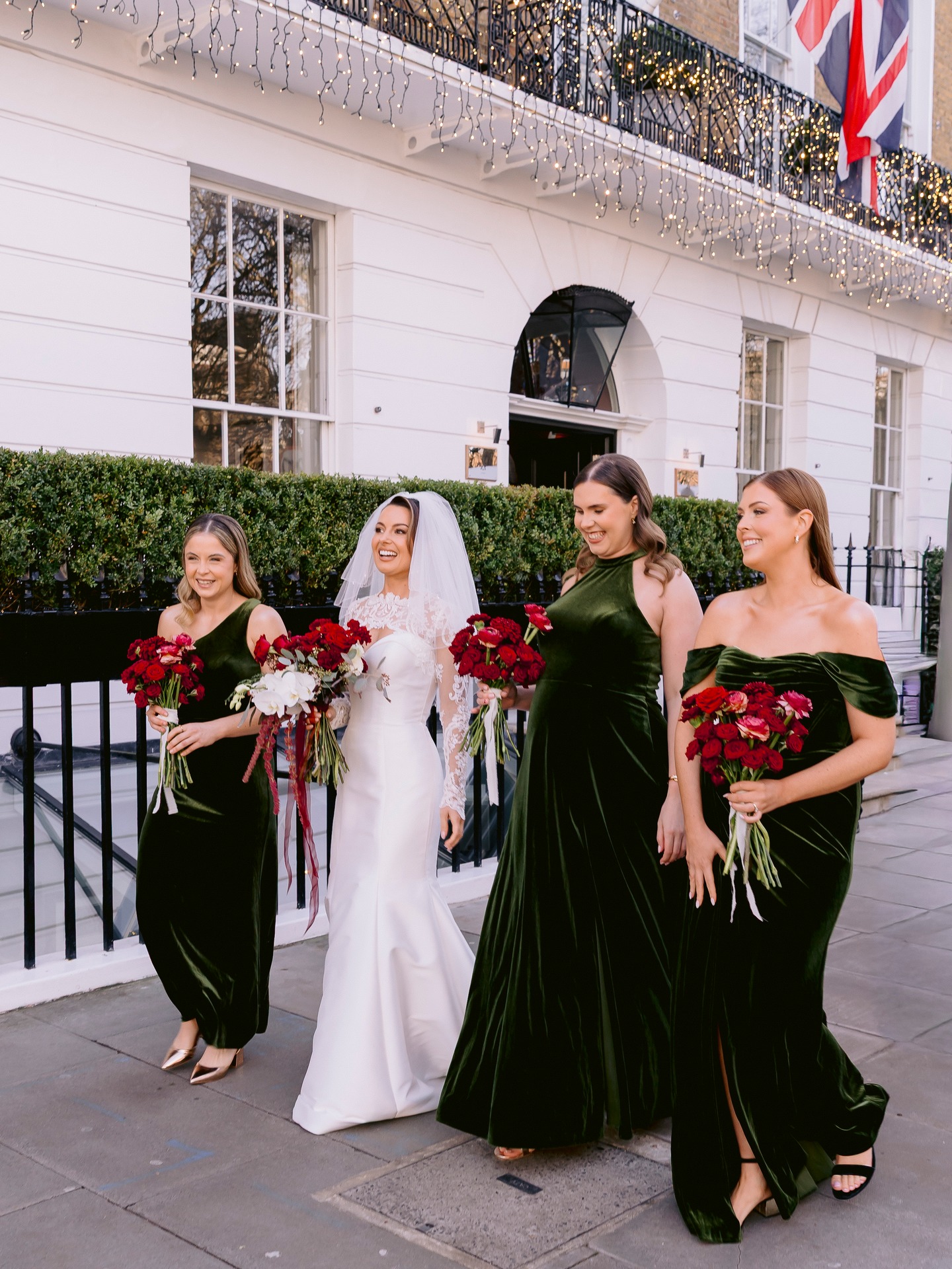 Delighted to share the gorgeous R & J's wedding photos, from a bright yet chilly winter's day at the end of last year. @TheDorsetSquarehotel and @marylebonetownhall made a perfect backdrop for these photos followed by a reception @WeareKindred. The light was just perfect for the photos by @connorcast.
A day full of warmth, laughter, carols (!) and beautifully considered details, more to come soon