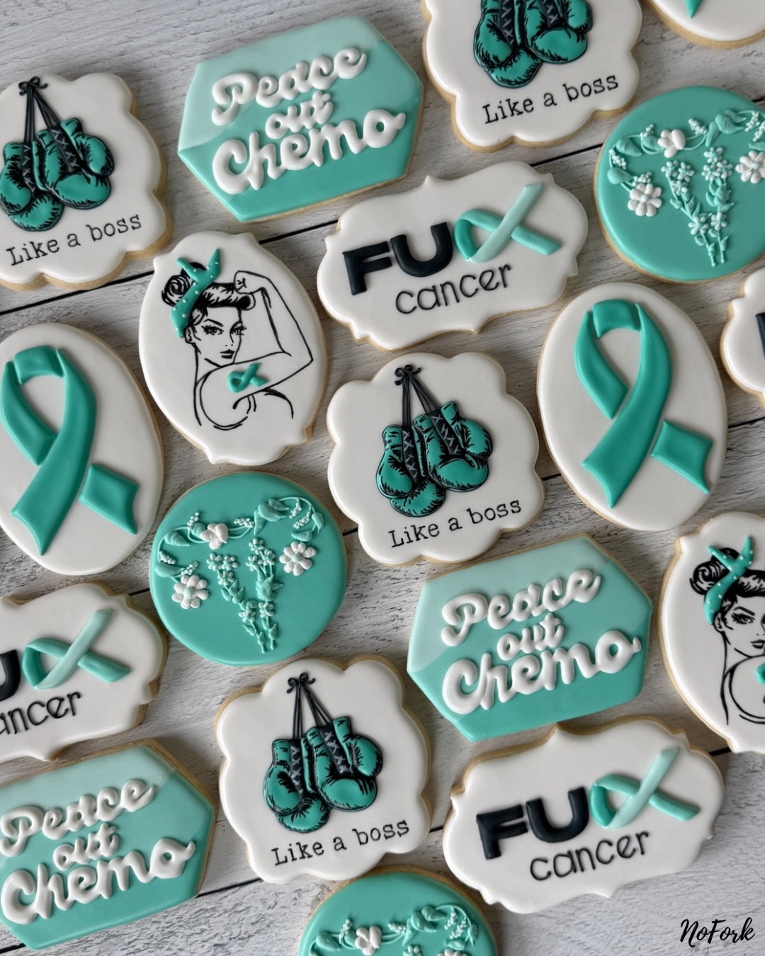 Celebrating remission for one tough a$$ cookie💪🏼
Thank you @melanconautumn for choosing me to honor your boss’s fight👊🏼❤️
#nofork #celebratingmadeeasy #eatwithyourhands #noutensilsrequired #custombakery