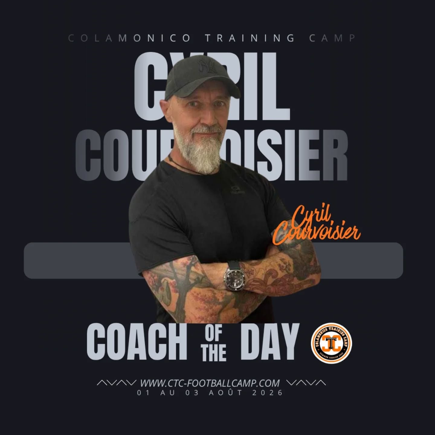 Au CTC, on forge aussi des joueurs solides dans la tête. Coach Cyril @fugazy06 notre préparateur mental, t’aide à :
→ rester focus quand la pression monte
→ prendre les bonnes décisions vite
→ développer une vraie confiance
→ performer quand ça compte vraiment
Parce qu’au final, la diff elle se fait là 🧠
Tu veux passer un cap ?
Viens bosser avec nous !
Places limitées.
Inscris-toi maintenant.
www.ctc-footballcamp.com
Photo tous droits réservés