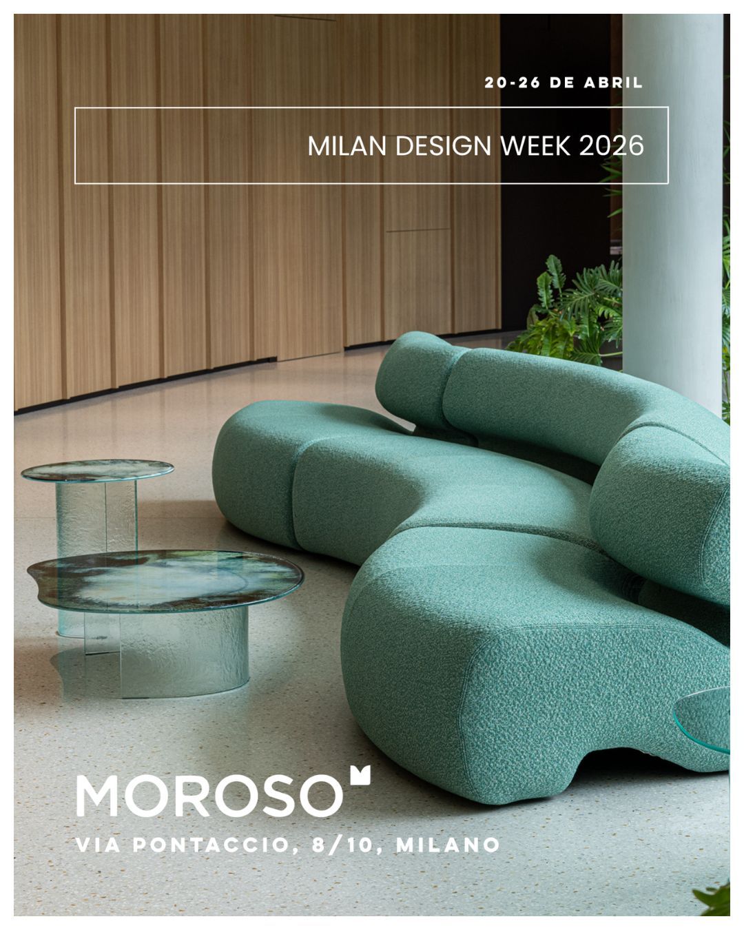 Milão 2026: A Design-Minder convida-o para uma semana de novidades!
De 20 a 26 de abril de 2026, Milão torna-se o epicentro mundial do design com o Salone del Mobile e a Milan Design Week.
A nossa equipa estará presente nos stands e showrooms das marcas agenciadas, apresentando as novidades que vão inspirar os próximos projetos.
Reserve já a sua reunião connosco para garantirmos um tempo dedicado à apresentação exclusiva das novidades.
Milan Design Week / Fuorisalone (20 a 26 de abril)
Moroso: Via Pontaccio, 8/10
Para reservar o seu horário, envie uma mensagem privada ou utilize o link disponível no nosso perfil.