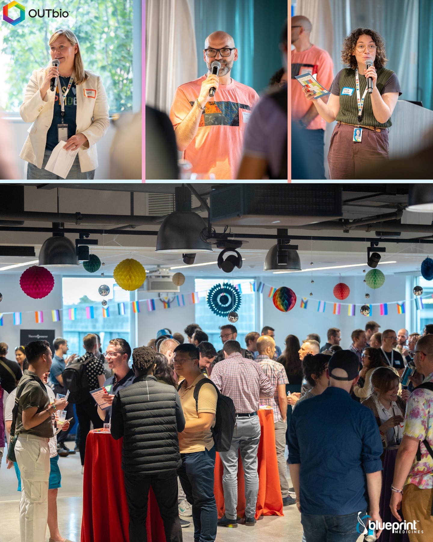 🌈 Last week, Blueprint Medicines kicked off Pride Month with an incredible event that celebrated our vibrant LGBTQ+ community! 🎉
The event was a joyous occasion filled with laughter, creativity, and community.
We were especially happy that Blueprint invited other queer community partners to showcase their amazing work.
Our celebration included delicious food and drinks, friendship bracelet making, and a whole lot of fun! 🍹 🥂 ✨
The atmosphere was light and refreshing, a perfect way to usher in Pride Month. 🌈 🌟
Thank you to everyone who joined us and made this event unforgettable. Here’s to a month of love, pride, and unity! 🌈 💕 🏳️⚧️ 🏳️🌈
#OUTbio #LGBTQ+ #Pride #BlueprintMedicines #Biotech #Biopharama #Networking #DEI