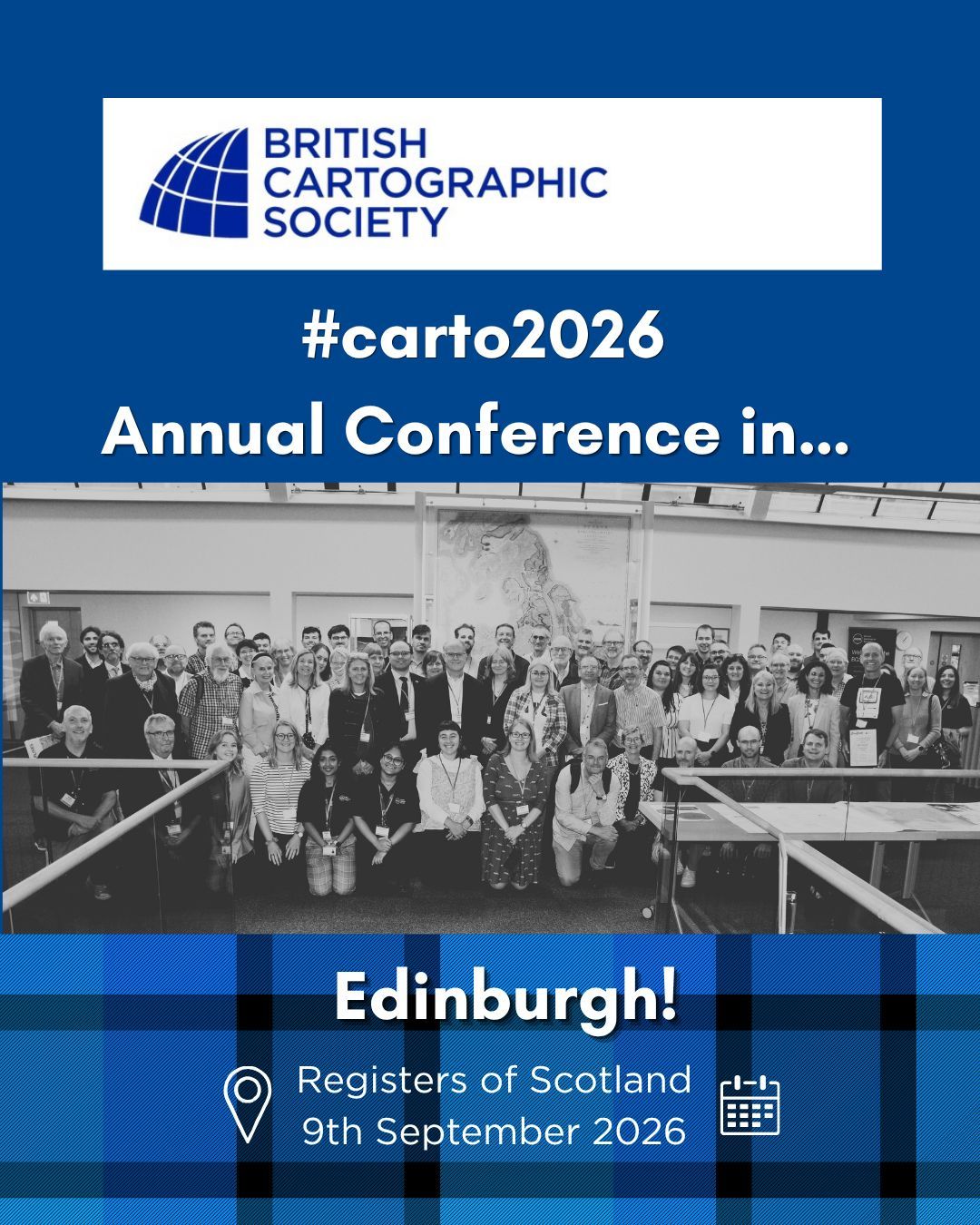 Save the date!!
Weāre coming to Edinburgh this September.
#carto2026