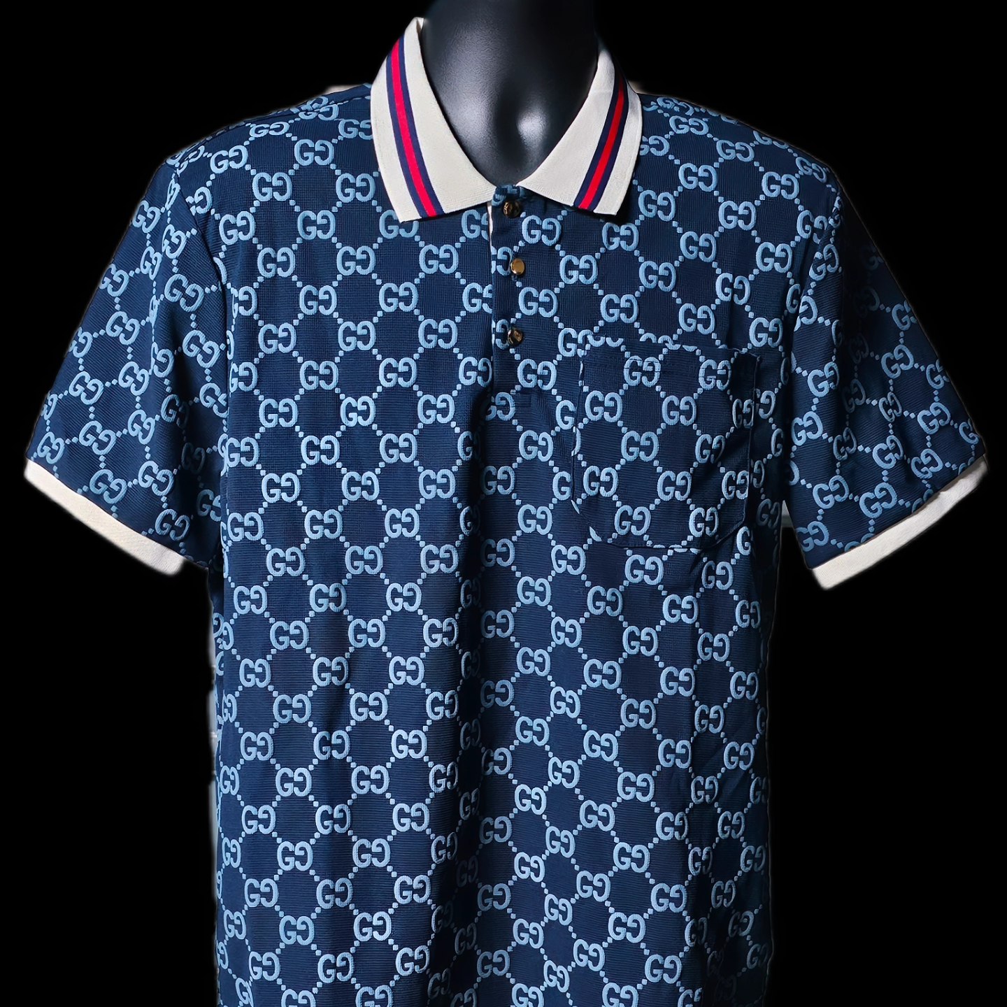 Men's GG Cotton Jersey Jacquard Polo Shirt
Size: XXL
Condition: Brand New
Retail: $1,280
Wright Way Wear: ๐DM For Price๐