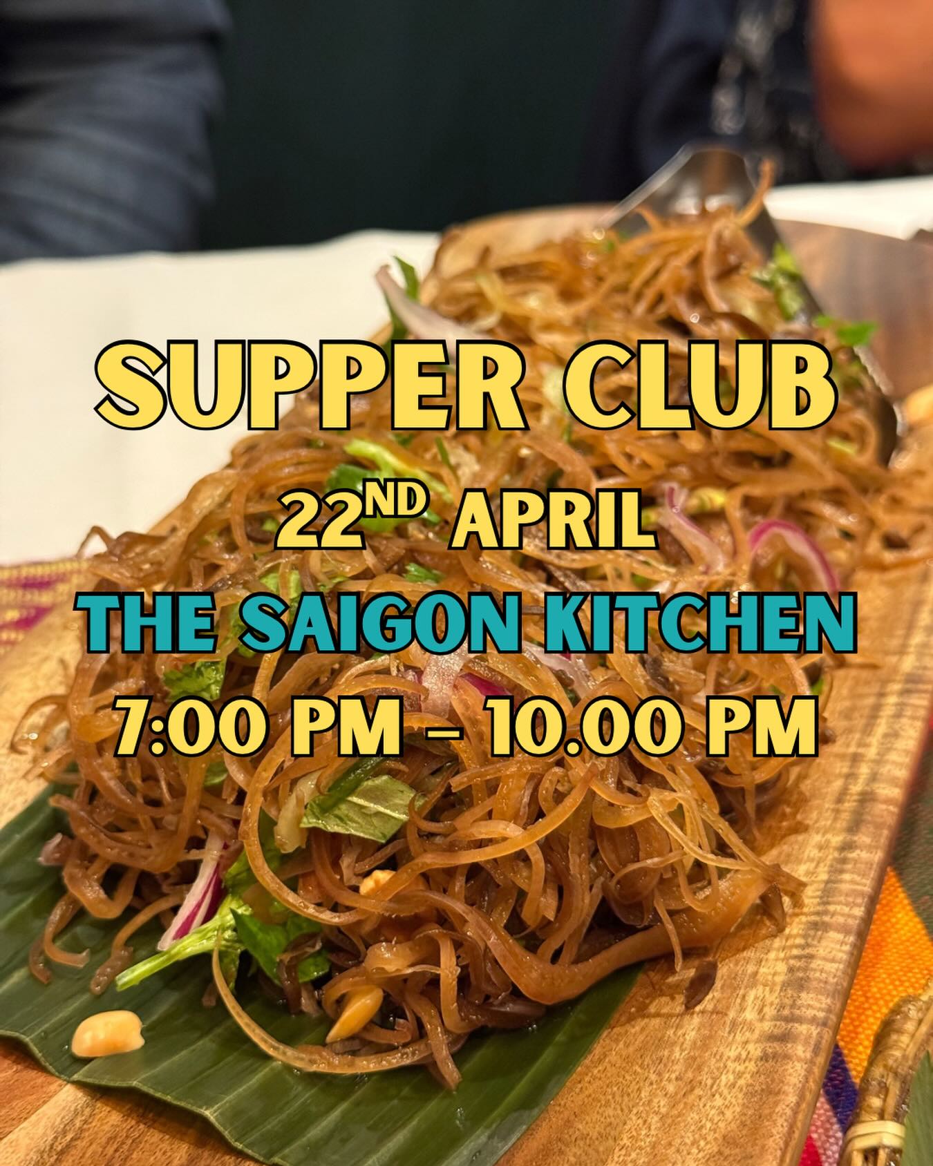 SUPPER CLUB - Wednesday 22nd April 2026 ✨
Less than a week to go until our next supper club! If you’re passionate about exploring new cuisines and the history that shapes them, this is for you! Join us for a one of a kind supper club where every one of my dishes has a story behind it.
Few spaces remaining, book them whilst they’re still available!
All food & drinks included, perfectly paired throughout the evening.
🕖 7-10 PM
💷 £85 per person
Limited seats available, booking link in bio.
#supperclub #bristolsupperclub #vietnamesefood #bristolfood #diningexperience
