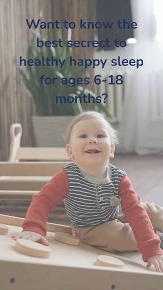 Grab your copy of my FREE E-book for little ones age 6-18 months to get my top tips for healthy sleep today!
Comment SECRET to get your copy
#6monthold #gentlesleepsolutions