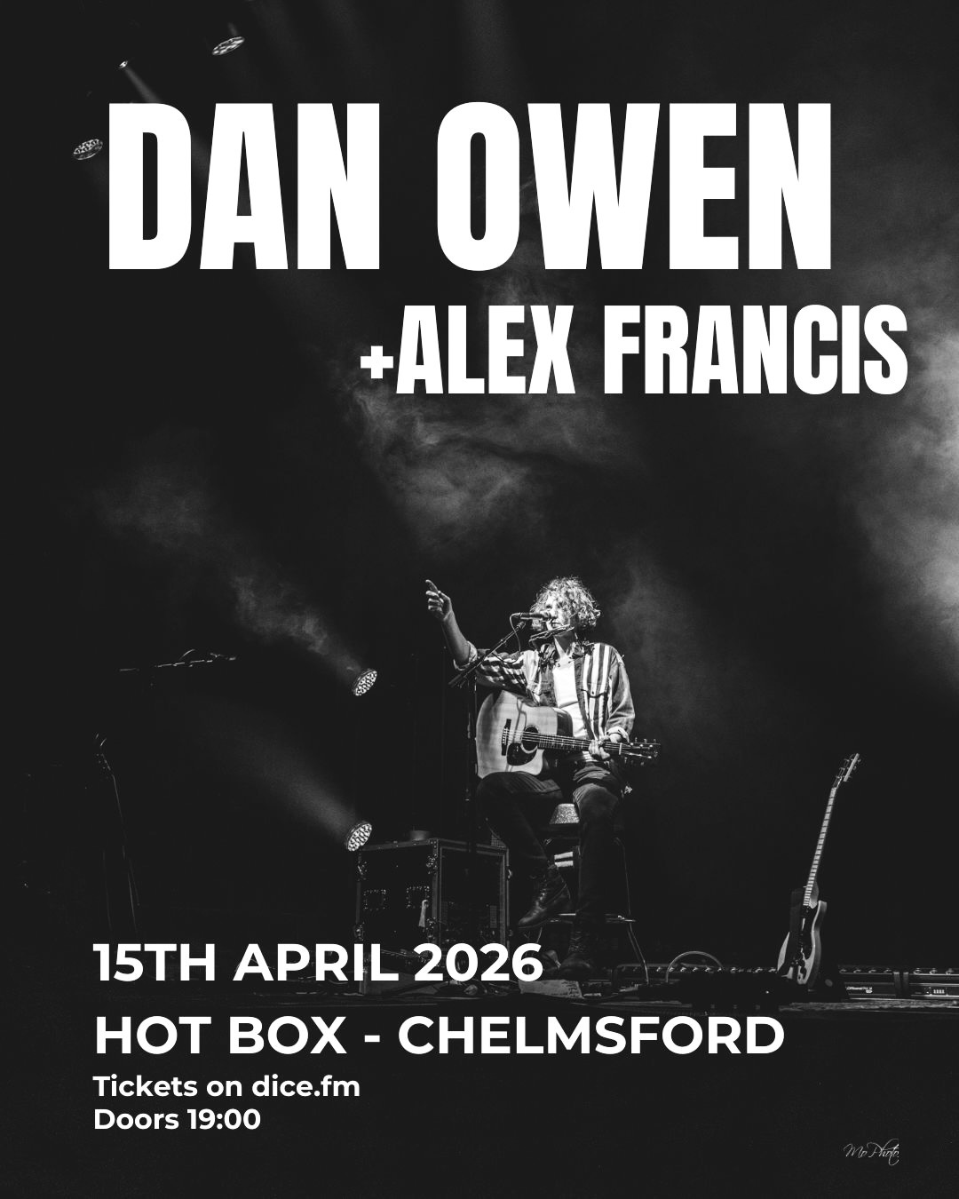AGAIN Chelmsford?! Yeah, why not..Stoked to be supporting the beast @danowenmusic next Weds 15th at @hotboxliveevents and it’s selling fast! Be quick. Tickets on @dicefm 🤙