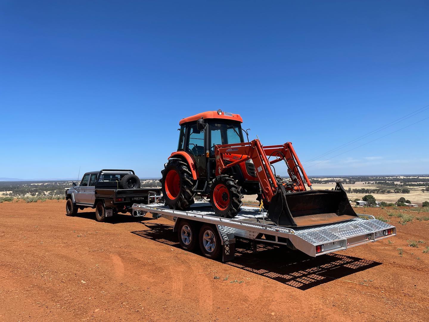 Day for it….#kioti