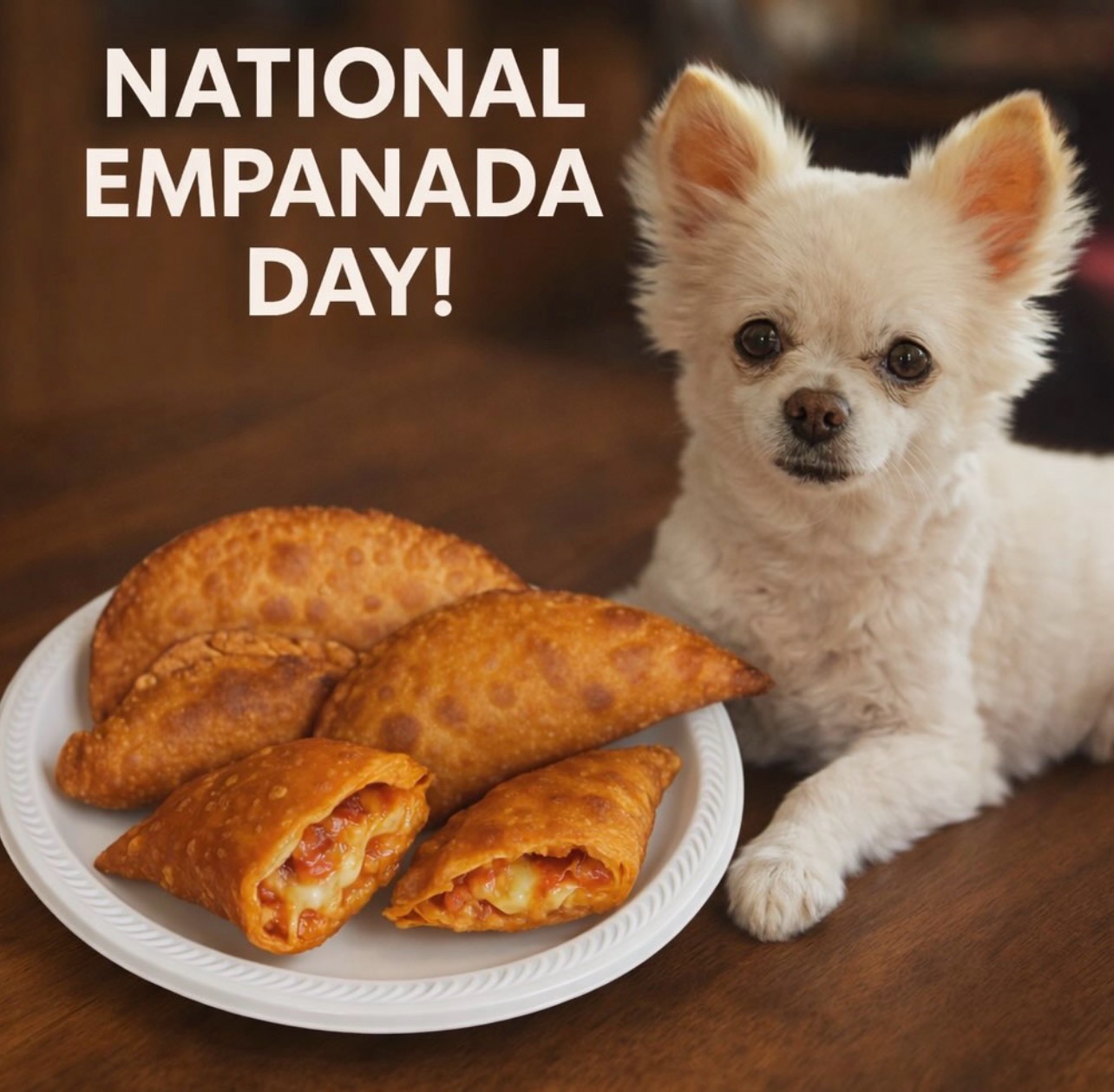 Happy Empanada Day! 🥟
Today we’re celebrating the little things that bring people together good food, culture, and community.
At Leon Foundation, we’re always about connection, and days like today are a reminder of how something simple can spark joy and bring us closer.
What’s your favorite kind of empanada? 💛
•
•
•
•
📸tina_the_white_chihuahua_305
#EmpanadaDay #LeonFoundation #CommunityMatters #CelebrateCulture