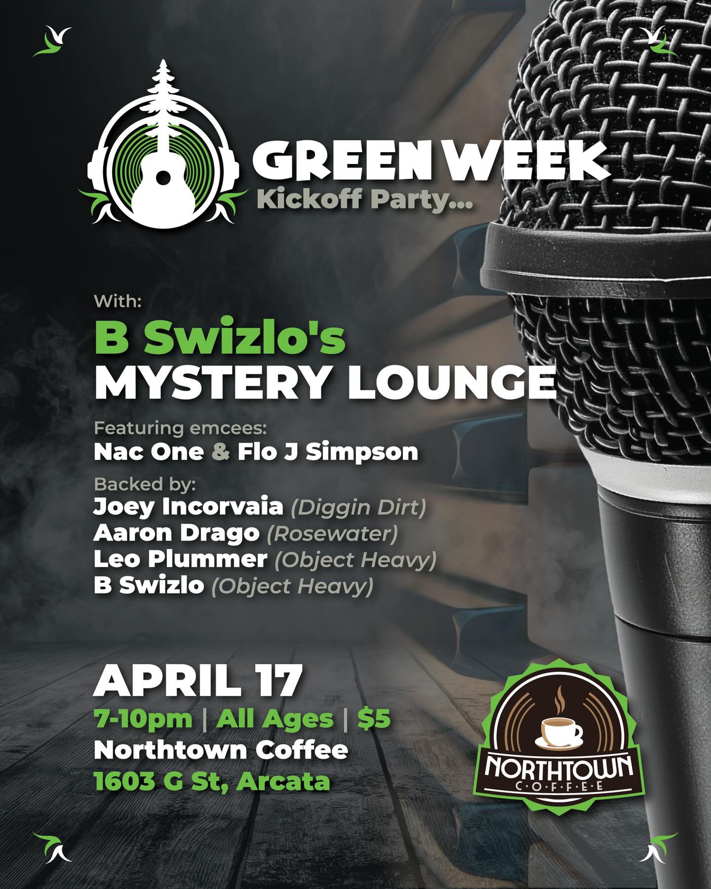 The perfect start to Green Week! You won’t want to miss the kickoff party at @organicnorthtown! Who’s excited?! 🙋♀️🎤💚