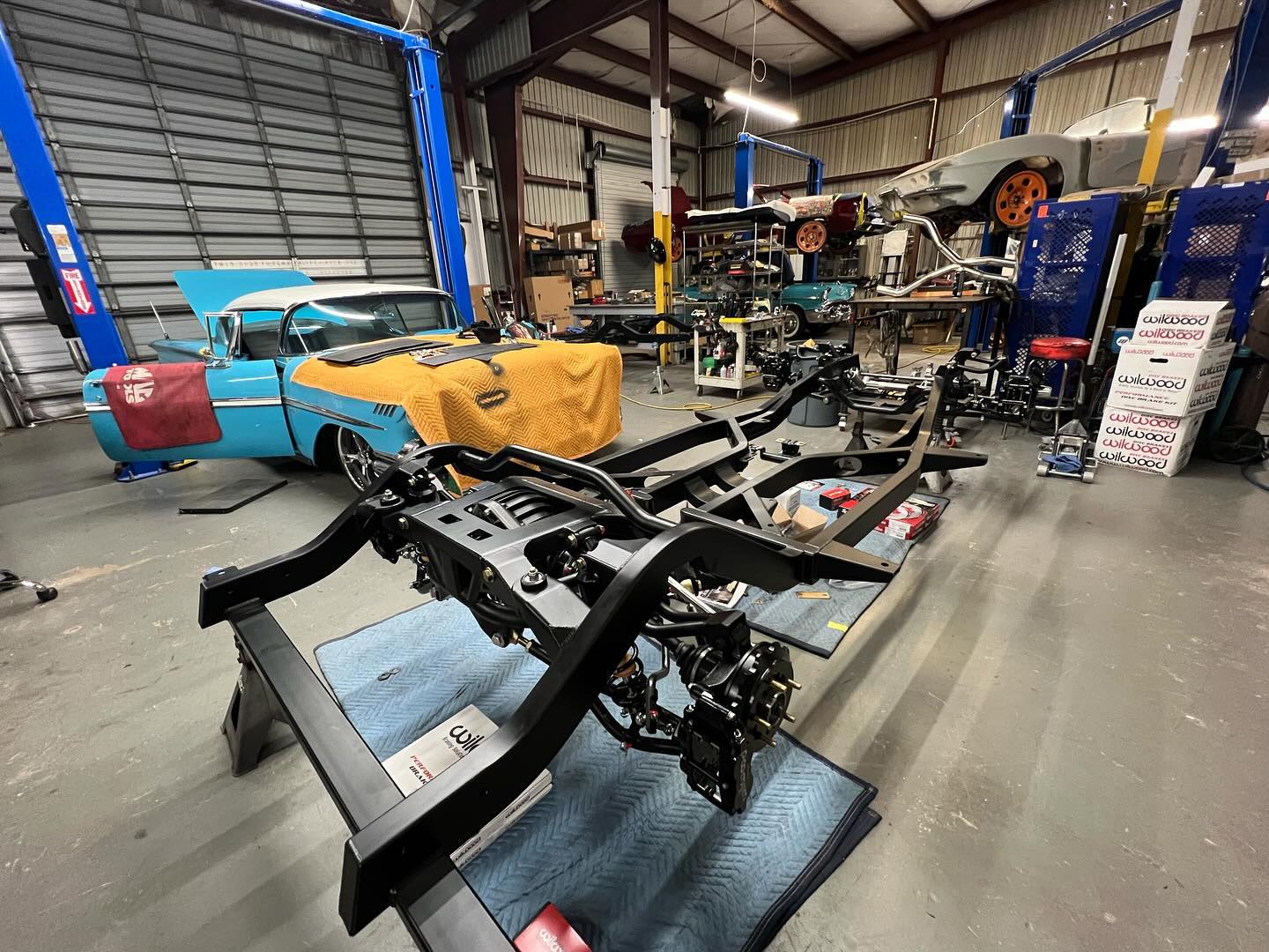 @artmorrisonenterprises C1 IRS Chassis, 58 Impala on @roadstershop Chassis