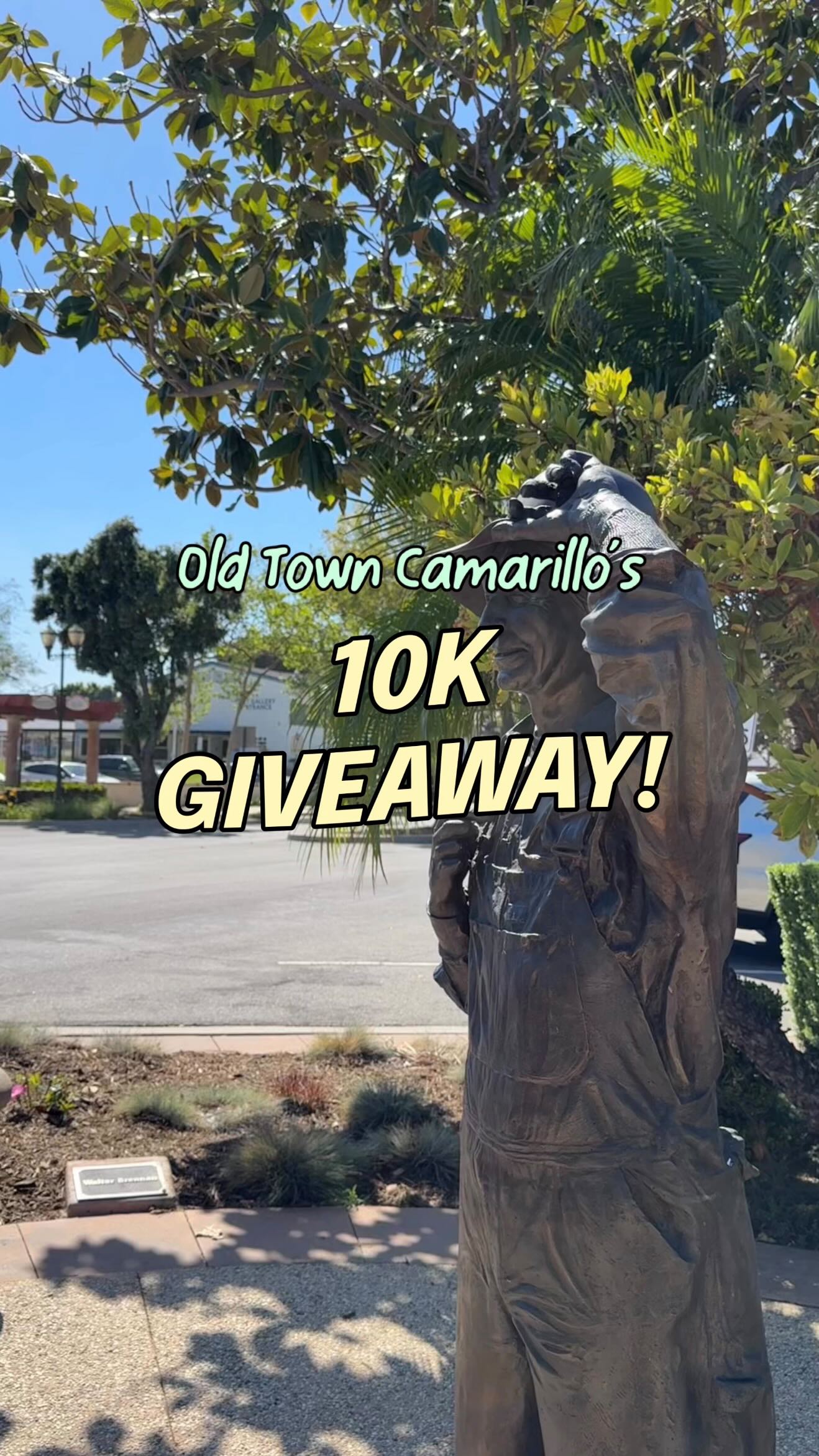 GIVEAWAY CLOSED
🌟10K GIVEAWAY🌟
@oldtowncamarillo just hit 10,000 followers!🎉 To celebrate we’ve teamed up with 5 of our Old Town businesses to bring you some amazing prizes. Want a chance to win ONE? Here’s how to enter ⬇️
1️⃣ LIKE this post
2️⃣ FOLLOW @oldtowncamarillo, @americanpierecords, @blvd.brgr.co, @wrightcenterorthodontics, @twenty88bistro, and @twistedoaktavern.camarillo
3️⃣ TAG a friend OR your favorite Old Town spot (each comment = 1 entry!)
Terms & Conditions:
Open to entrants 18 years or older and live in the contiguous United States. Giveaway ends Wednesday, 4/15 at 1:00 PM PST. Five (5) winners will be randomly selected and notified via comments (and DM) by Wednesday, 4/15 at 3:00 PM PST. Prizes will be distributed as follows: Winner #1: American Pie Records Coffee House, Winner #2: BLVD BRGR CO., Winner #3: Wright Center for Orthodontics, Winner #4: Twenty88 Bistro, Winner #5: Twisted Oak Tavern. This promotion is in no way sponsored, endorsed, administered by, or associated with Instagram. Please note: Winners will ONLY be contacted by @oldtowncamarillo.