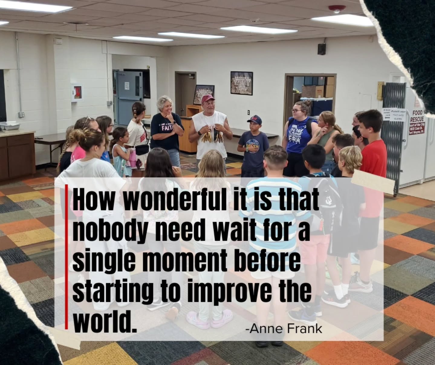 In a world of bystanders- be the doers. We can't wait to partner with you!
#bethechange #dogood #fortwayne #hotcfw #wisdom