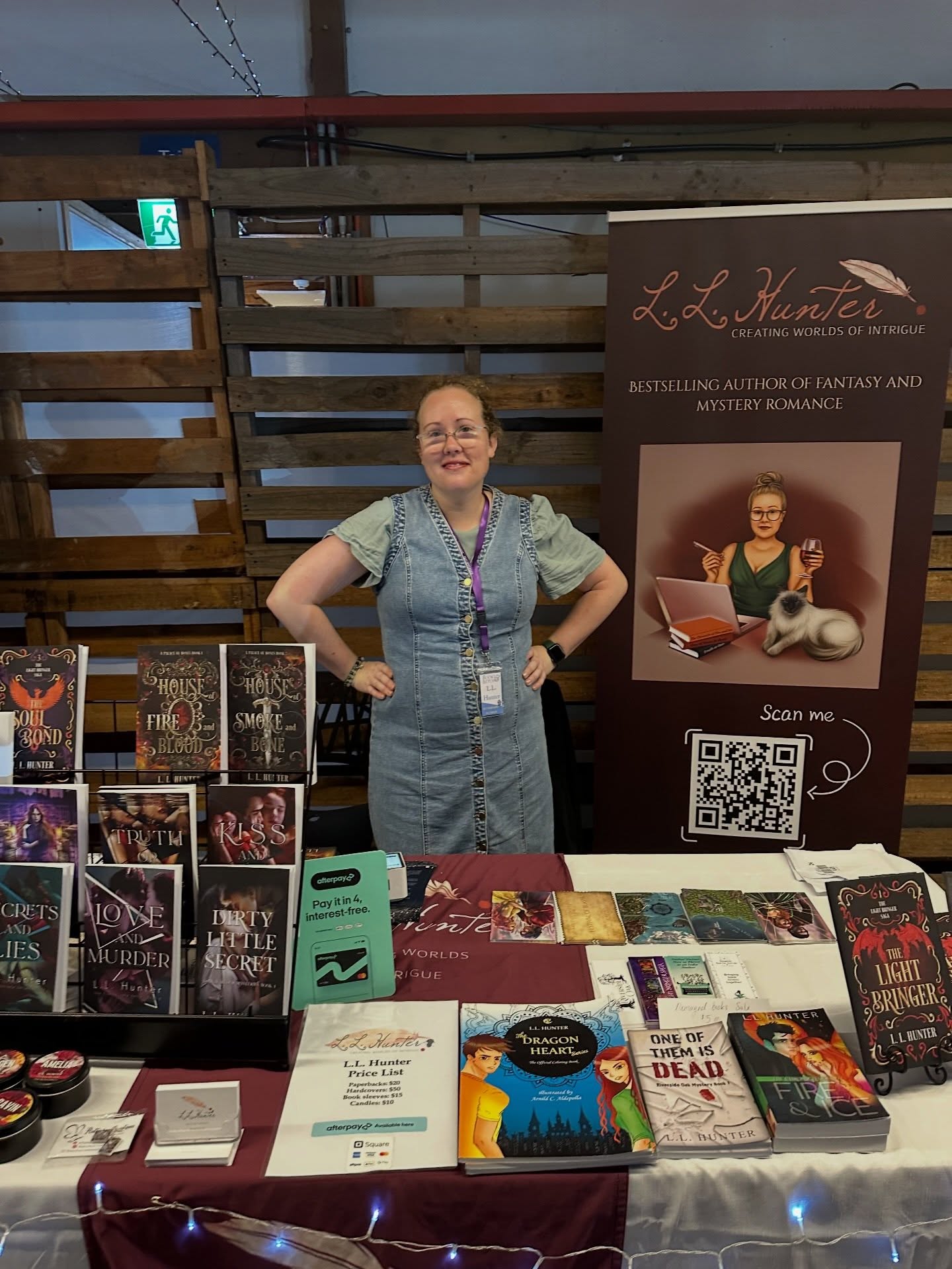 I’m all ready for @booksandbeyond2252 in Ourimbah! A local event for me. Come see us today. Free entry!