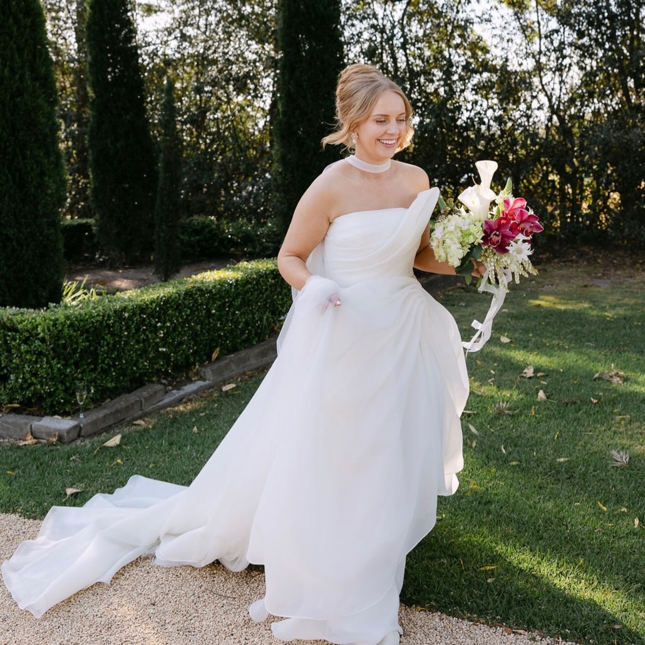 EMILY ๐ค
Wearing our Melody gown.
๐ธ @sahrajamesphotography
#huntervalleywedding #huntervalleybride
