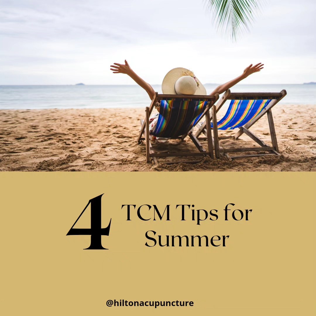 Swipe left for 4 TCM tips to help you this summer. π
#hiltonacupuncture #acupuncture #TCM #summer #tcmlivingwell #tcmnutrition #summertime #swipeleft #healthtips