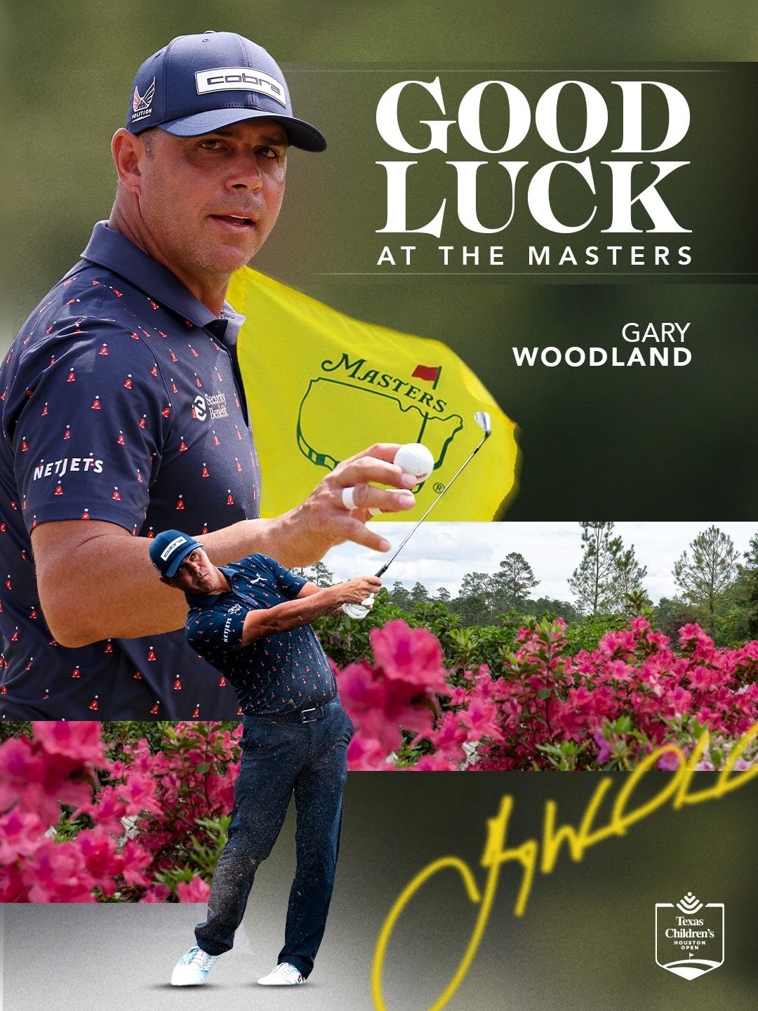 Good luck to our champ @gary.woodland! 💙🤘